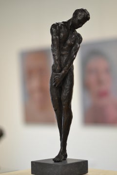 Masculine Naked - Romee Kanis, 21st Century Contemporary Bronze Sculpture Nude