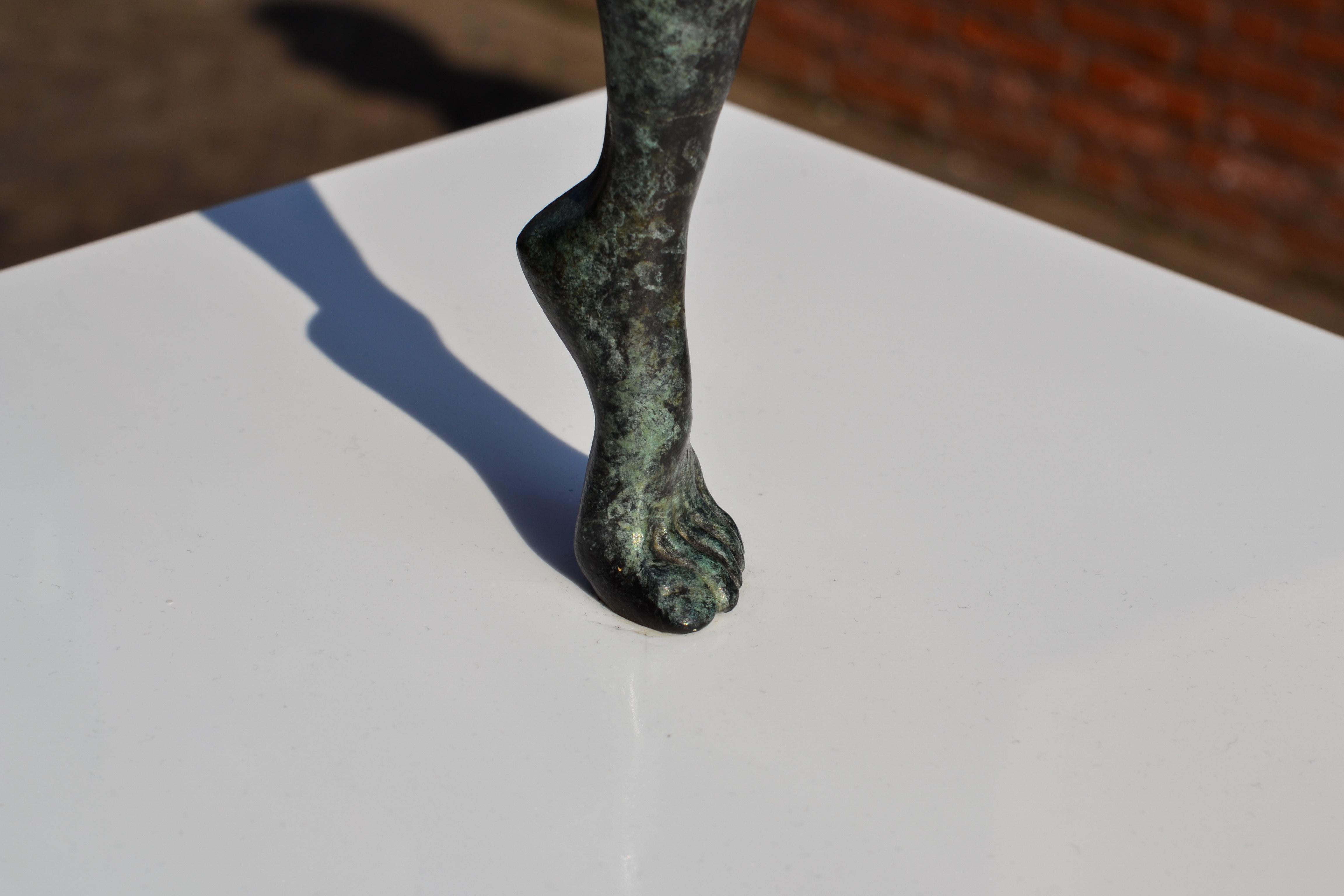 Freedom - Andries Velting 21st Century Contemporary Bronze Sculpture Patina  6
