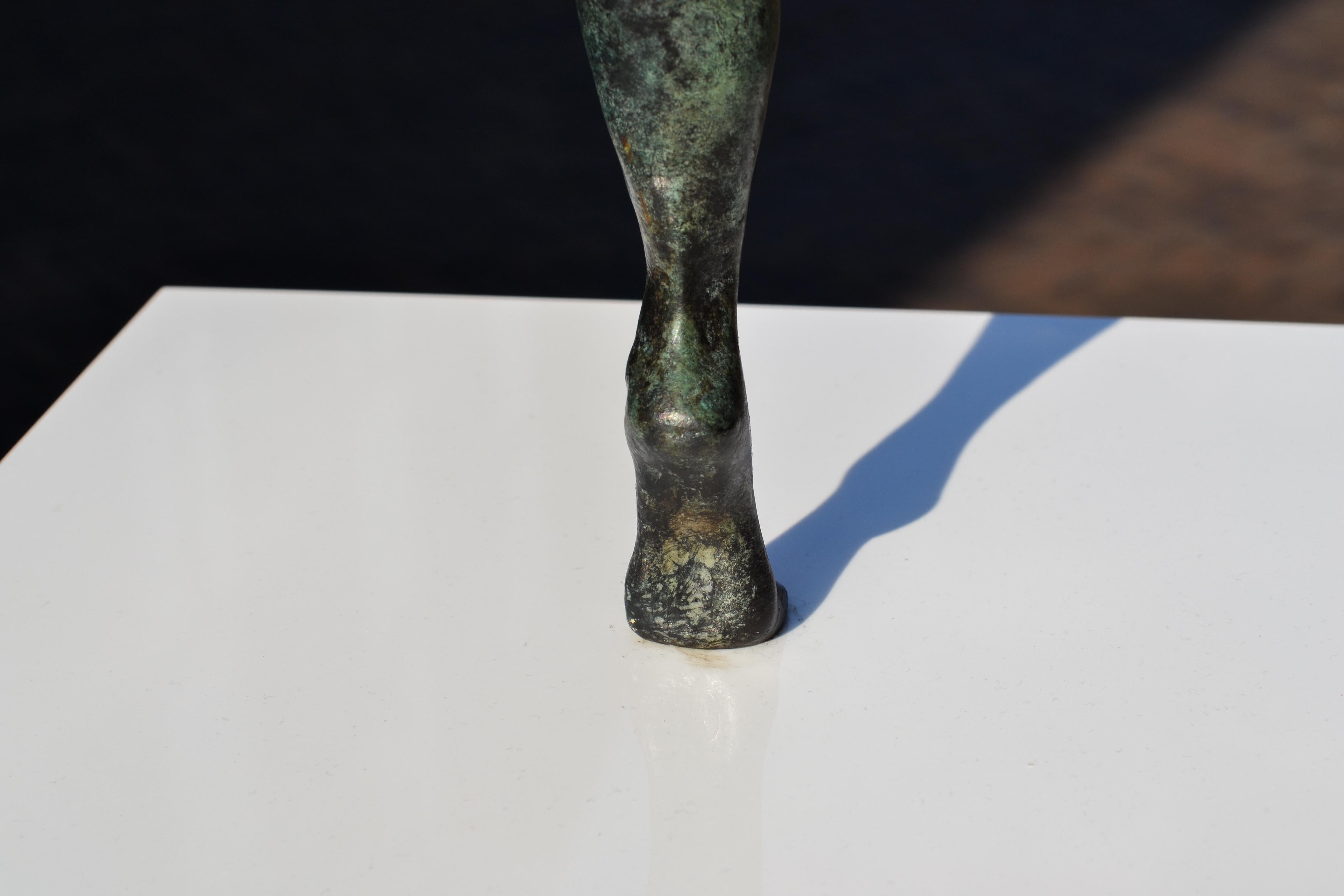 Freedom - Andries Velting 21st Century Contemporary Bronze Sculpture Patina  12