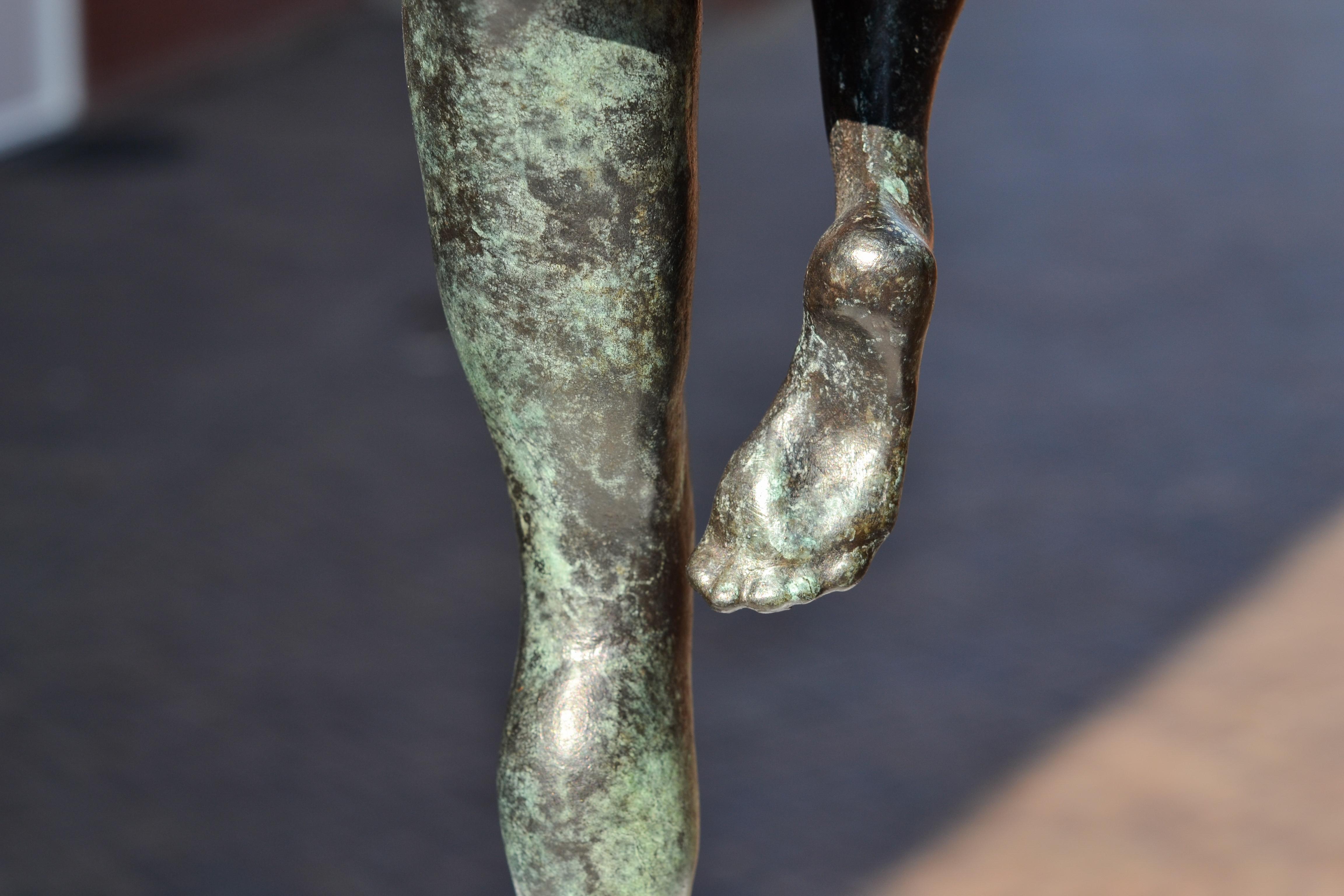 Freedom - Andries Velting 21st Century Contemporary Bronze Sculpture Patina  13