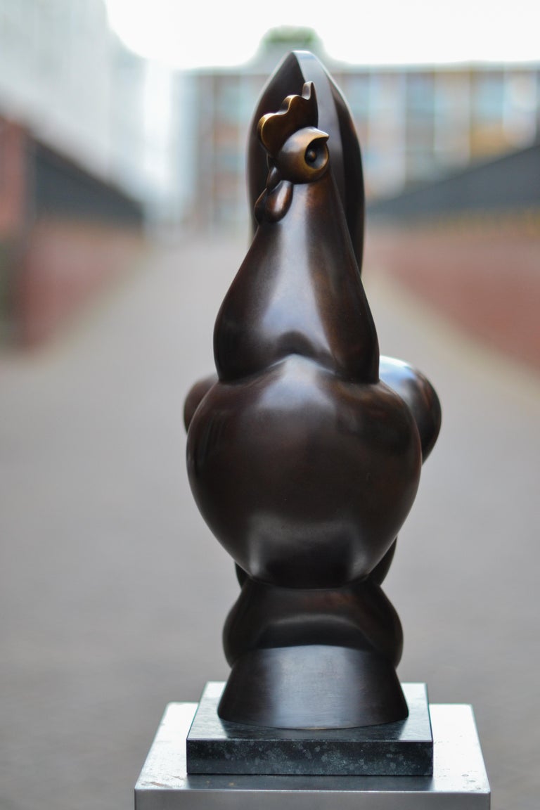 Pride - Frans van Straaten, 21st Century Contemporary Bronze Sculpture For Sale 2
