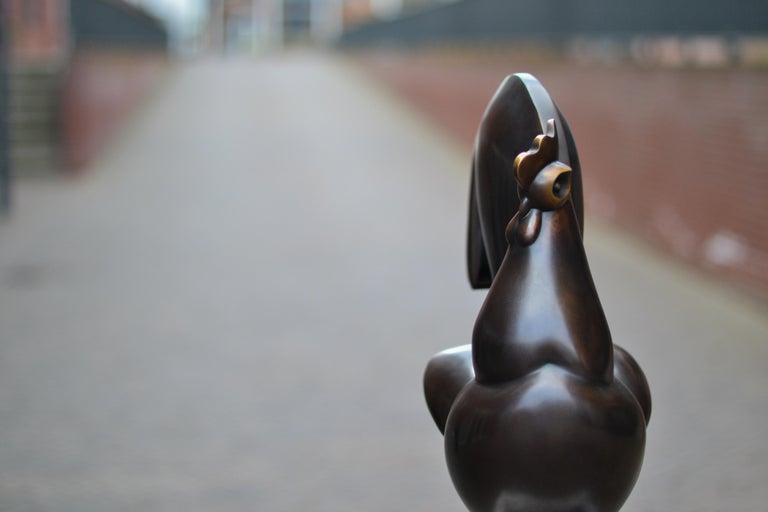 Pride - Frans van Straaten, 21st Century Contemporary Bronze Sculpture For Sale 1