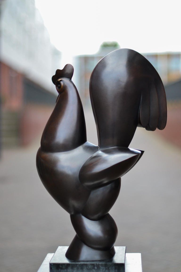 Pride - Frans van Straaten, 21st Century Contemporary Bronze Sculpture For Sale 3