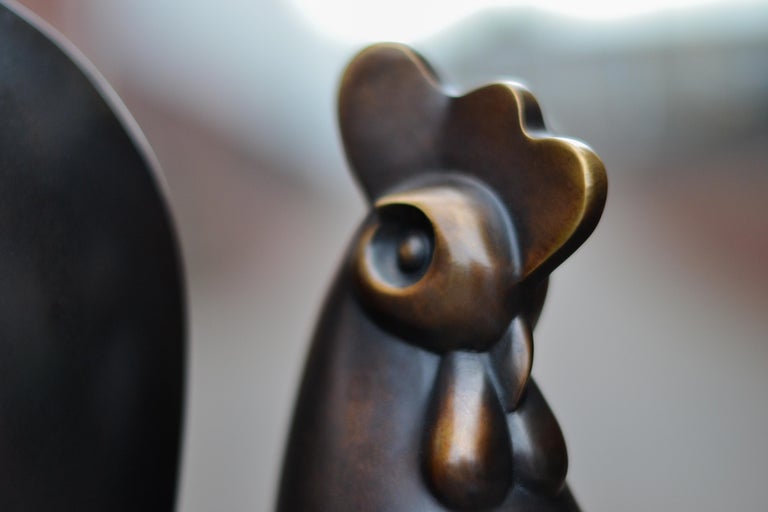 Pride - Frans van Straaten, 21st Century Contemporary Bronze Sculpture For Sale 10