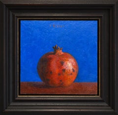 Pomegranate - Ben Rikken, 21st Century Contemporary Still-life Oil Painting