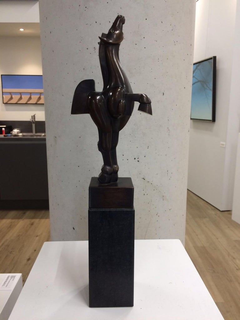 Frans van Straaten Figurative Sculpture - Prima Donna, 21st Century Contemporary Bronze Sculpture of a Horse