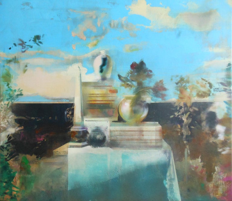 Martin Koole Still Life On A Field Edge 21st Century
