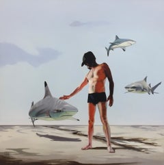 Sharkmaster- 21st Century Dutch Contemporary Painting 