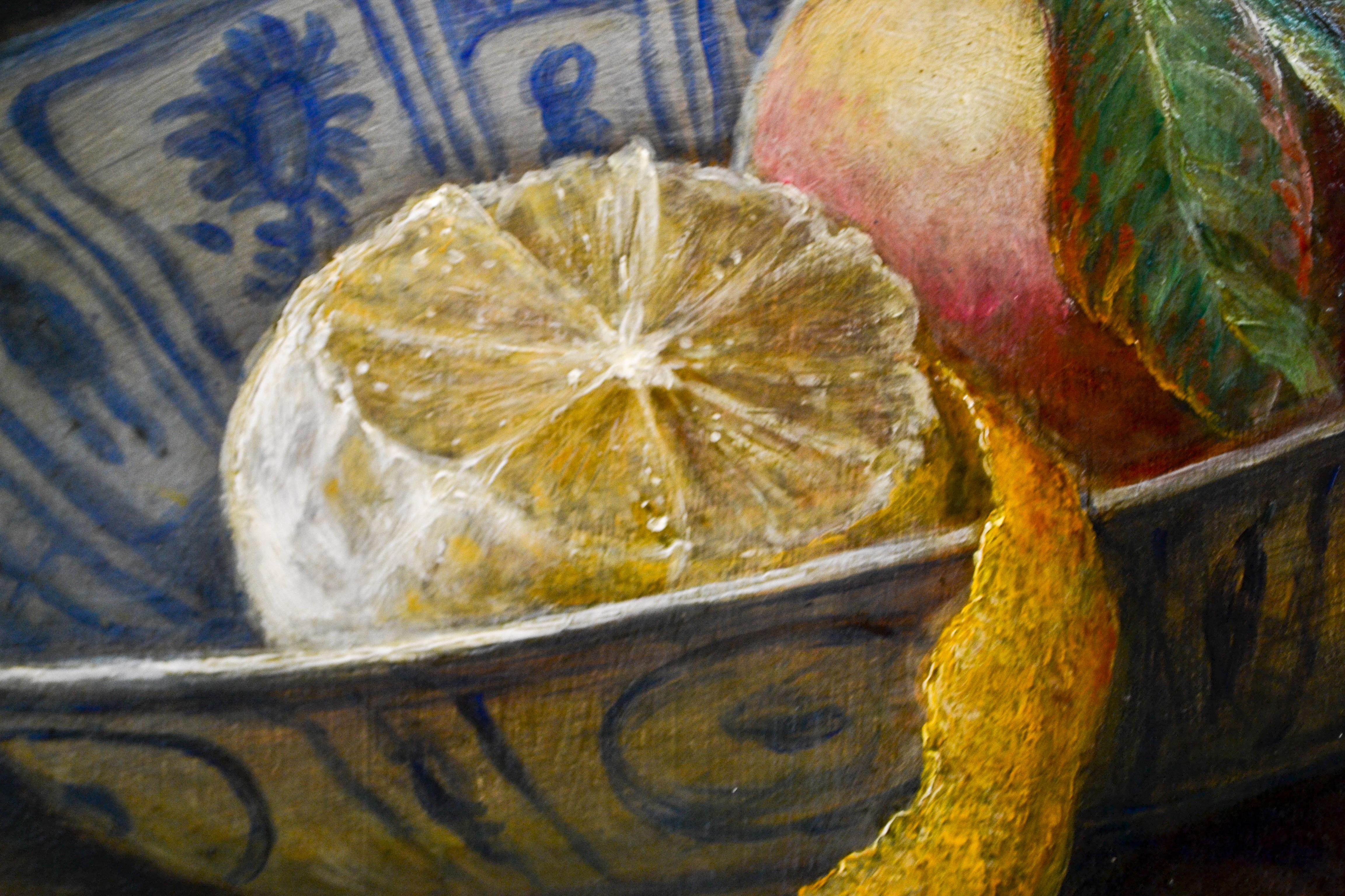 Still-Life with Ornamental Horn, Blue-White Chinese Vase and Rummer - Le Mair 2