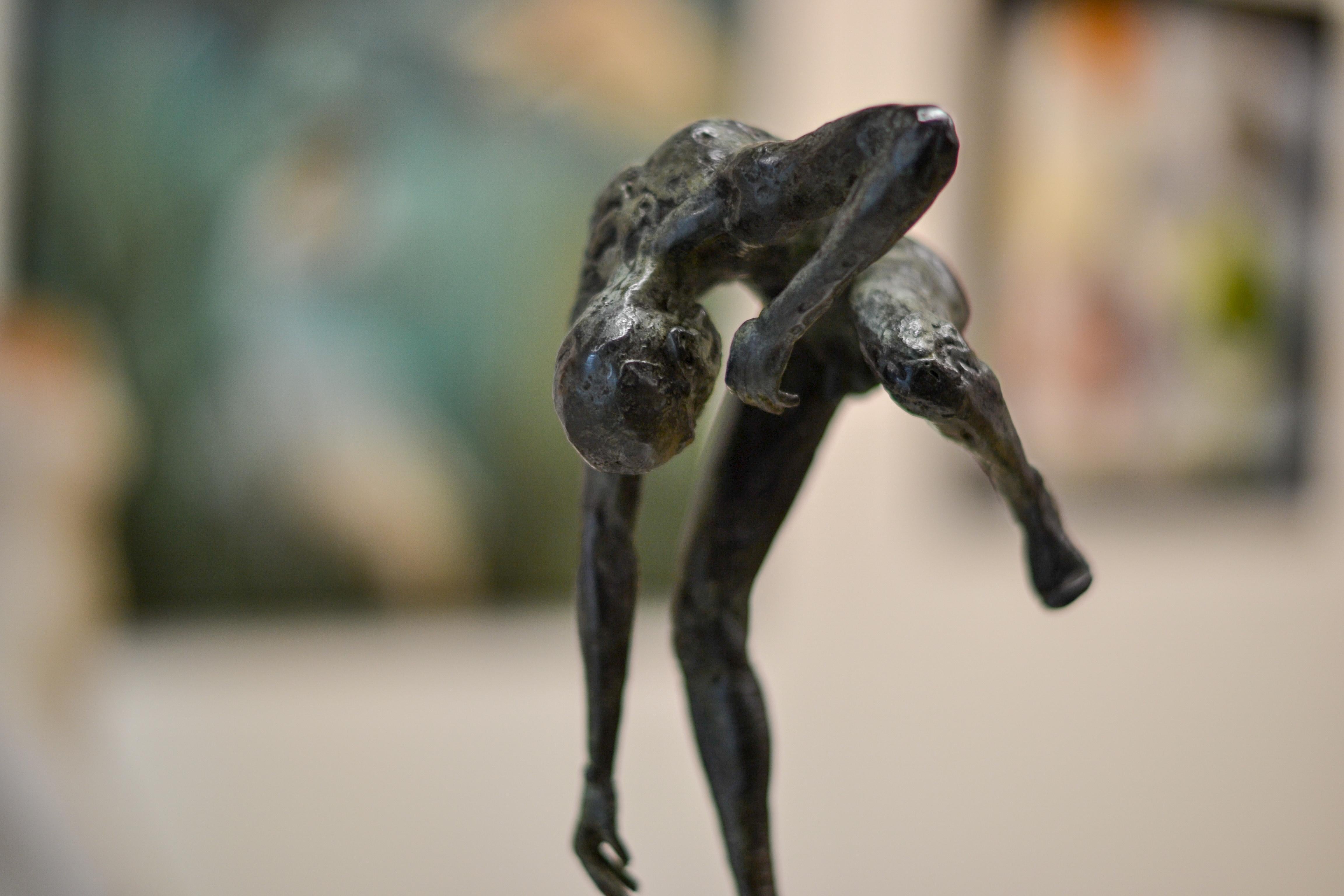 Dancing Free - 21st Century Contemporary Bronze Sculpture by Martijn Soontiens 8