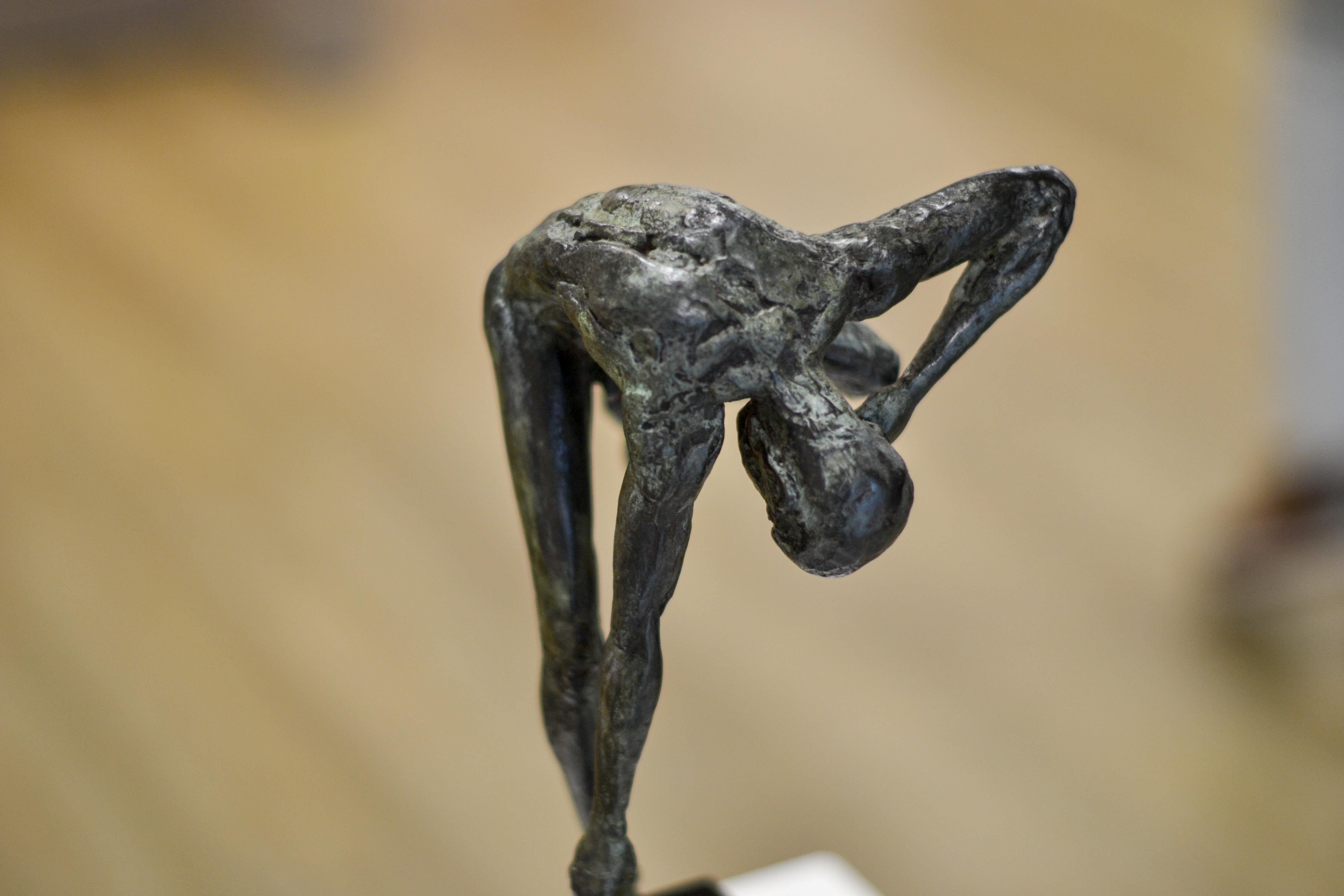 Dancing Free - 21st Century Contemporary Bronze Sculpture by Martijn Soontiens 9