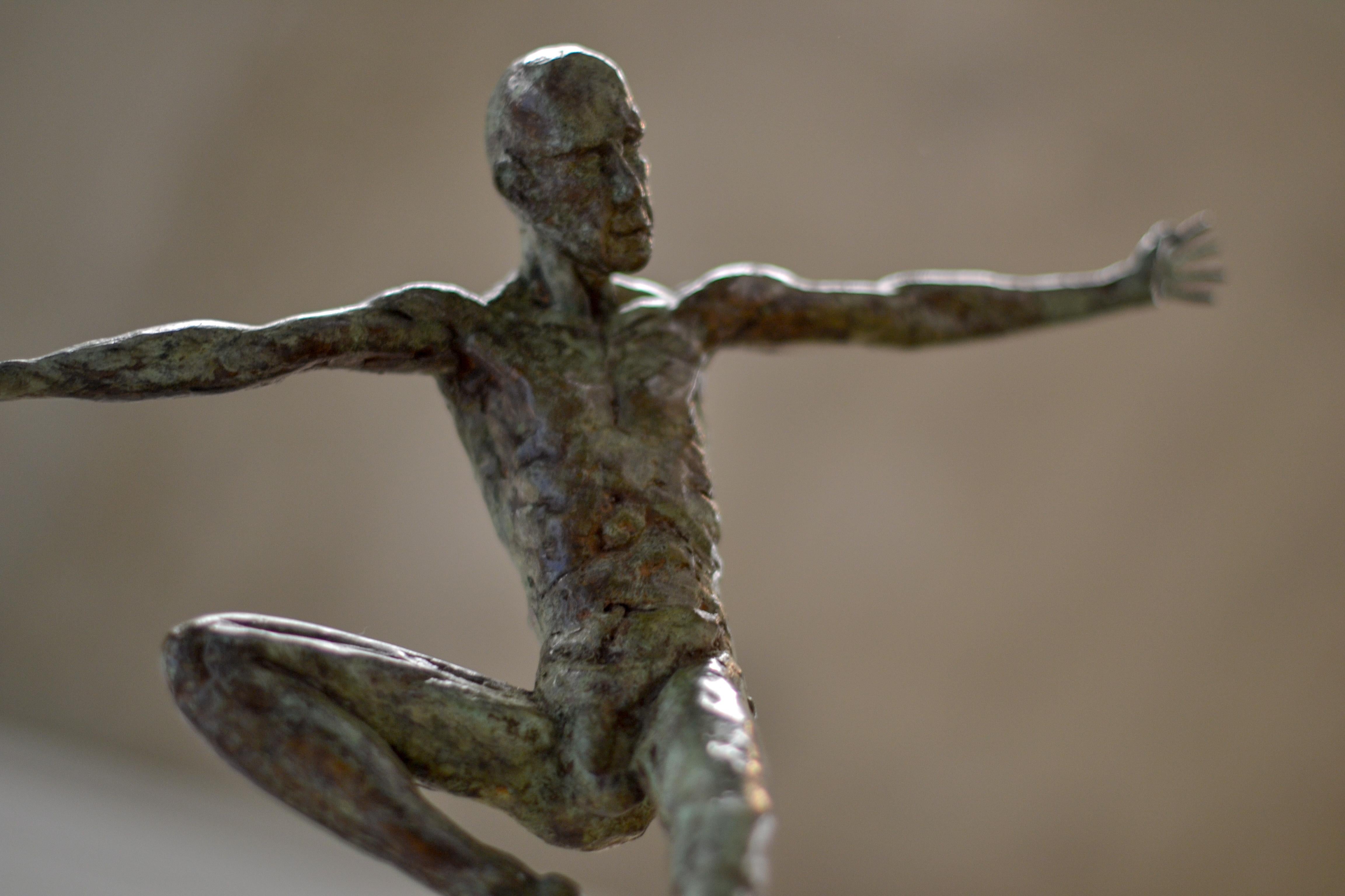 Fourth Dancer - 21st Century Bronze Sculpture by Dutch Martijn Soontiens 2