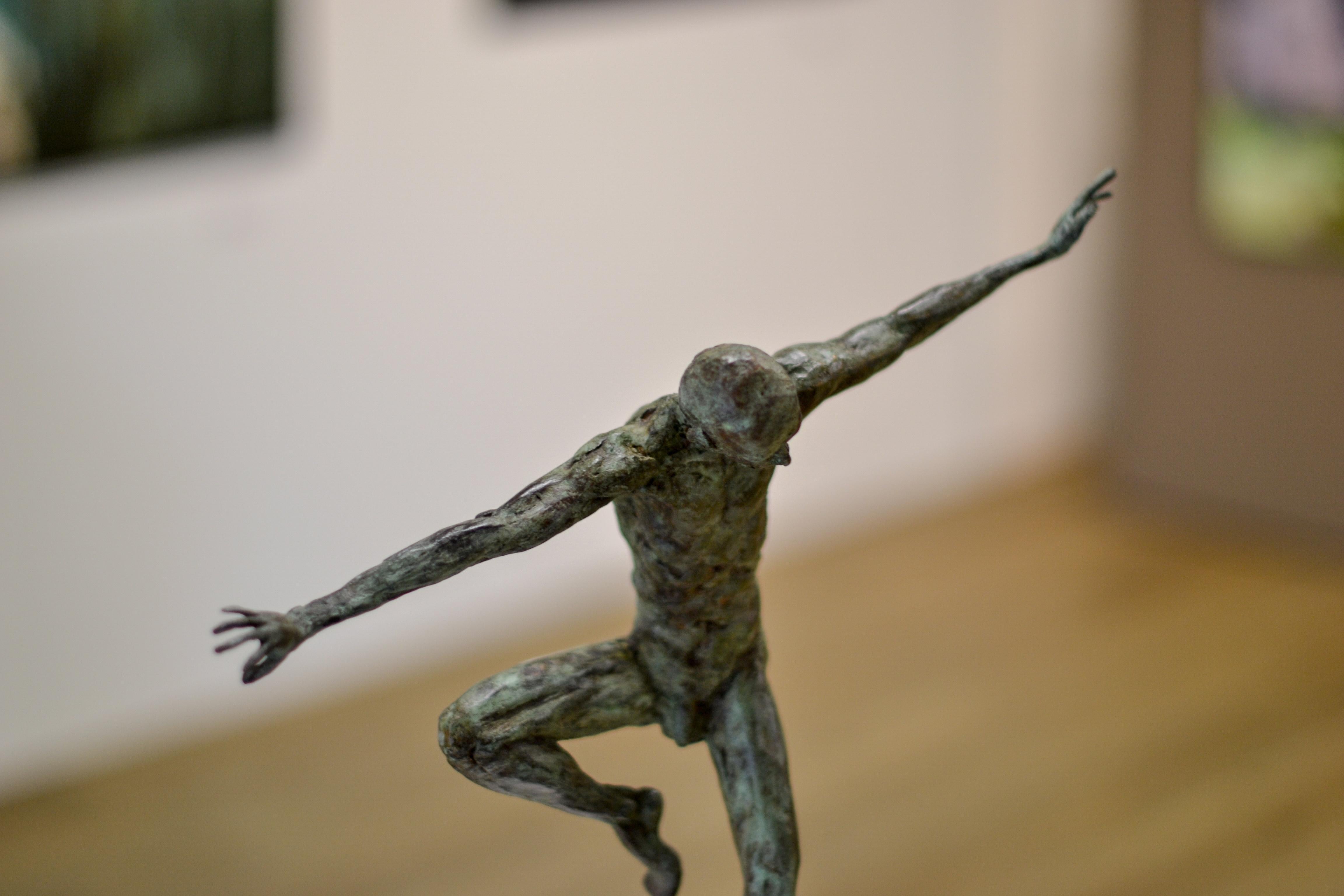 Fourth Dancer - 21st Century Bronze Sculpture by Dutch Martijn Soontiens 3