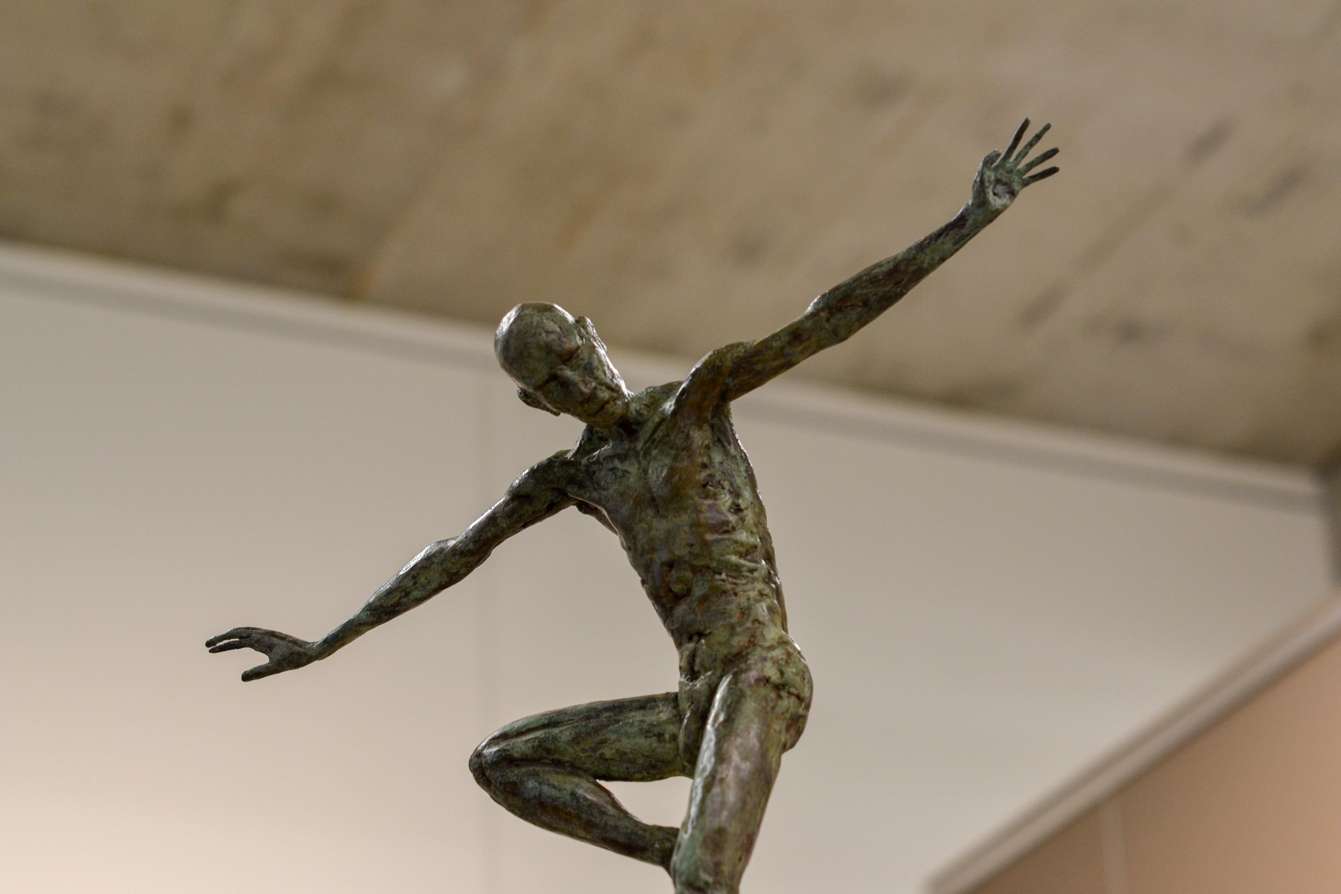 Fourth Dancer - 21st Century Bronze Sculpture by Dutch Martijn Soontiens 10
