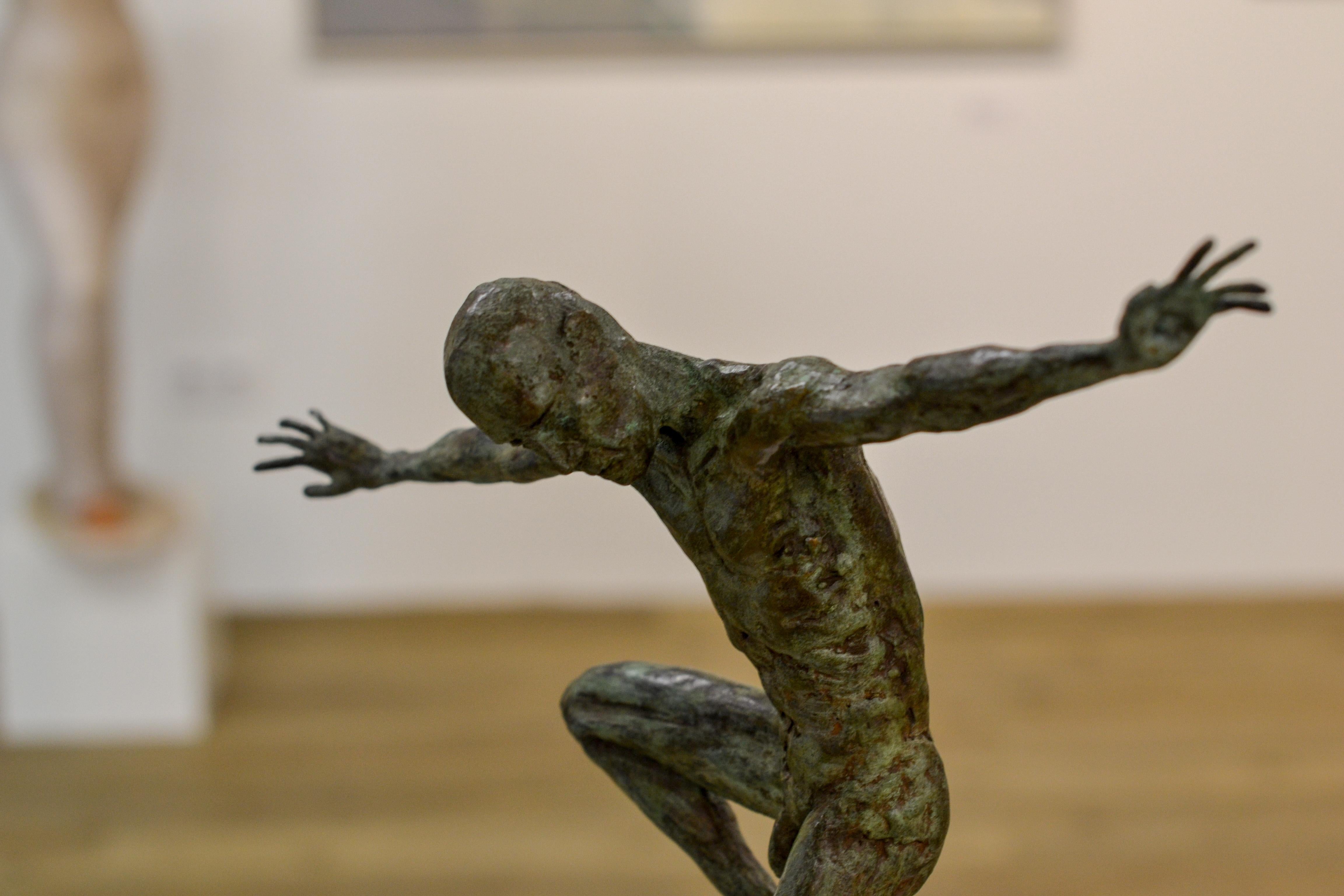 Fourth Dancer - 21st Century Bronze Sculpture by Dutch Martijn Soontiens 12