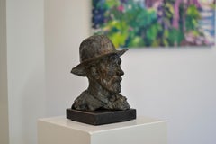 Vincent II - Sculpture by Dutch Artist Romee Kanis, Inspired by Vincent Van Gogh