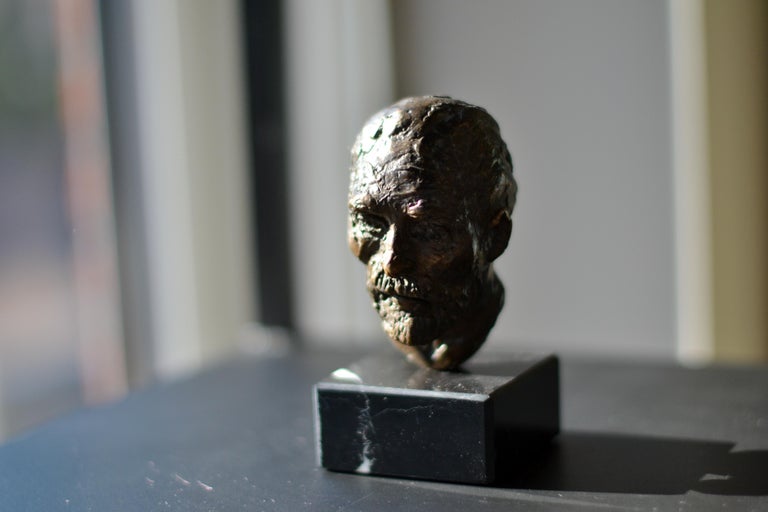 Vincent III - Sculpture by Dutch Artist Romee Kanis Inspired by Vincent Van Gogh For Sale 1