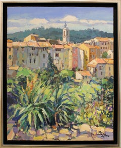 Clavier - Pittura a olio contemporanea del XXI secolo dell'artista olandese Jos Leurs