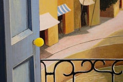 Home And Harbor - Michiel Schrijver 21st Century Contemporary Oil Painting