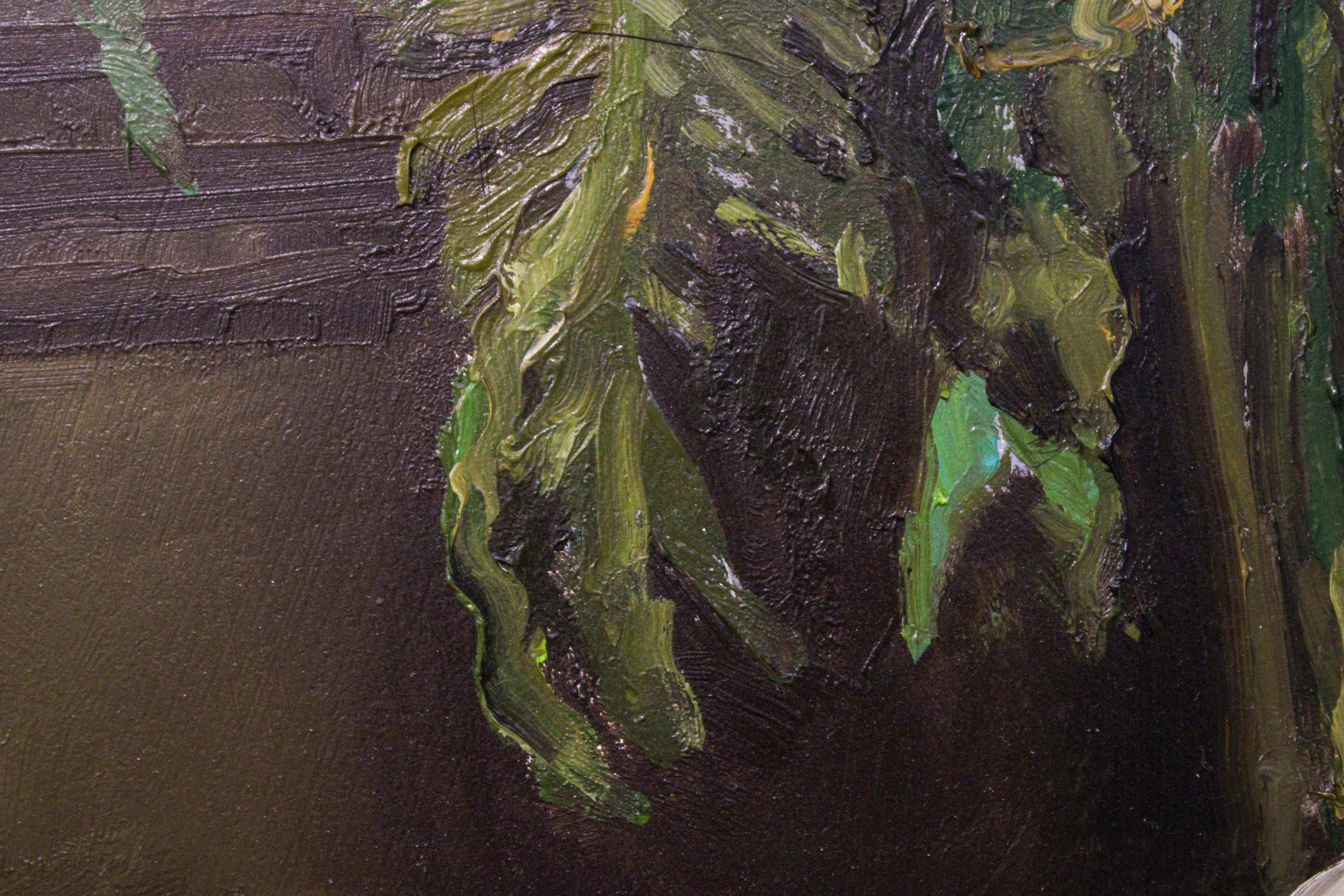 Pomeriggio - Pittura a olio contemporanea del XXI secolo dell'olandese Marten Huitsing in vendita 10