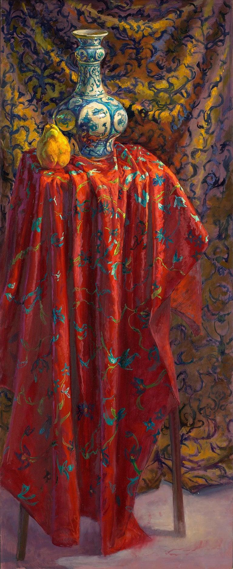 Triptych Granny, Orange, Quince - Keimpe van der Kooi, Contemporary Oil Painting 10