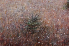 Prima neve - Pittura acrilica contemporanea del 21° secolo di Hilda Snoeijer