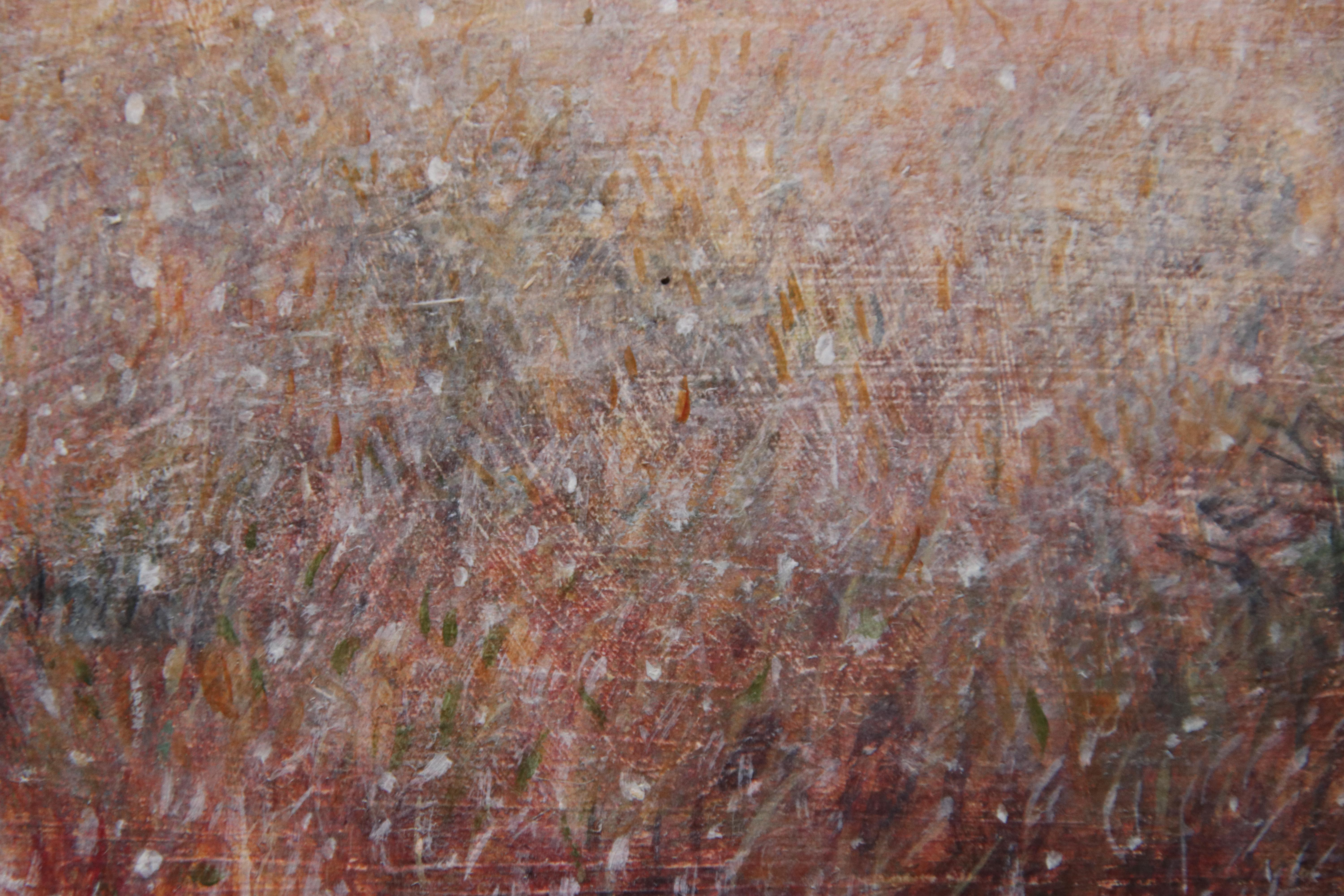 Primeras nieves - Pintura acrílica contemporánea del siglo XXI por Hilda Snoeijer en venta 2