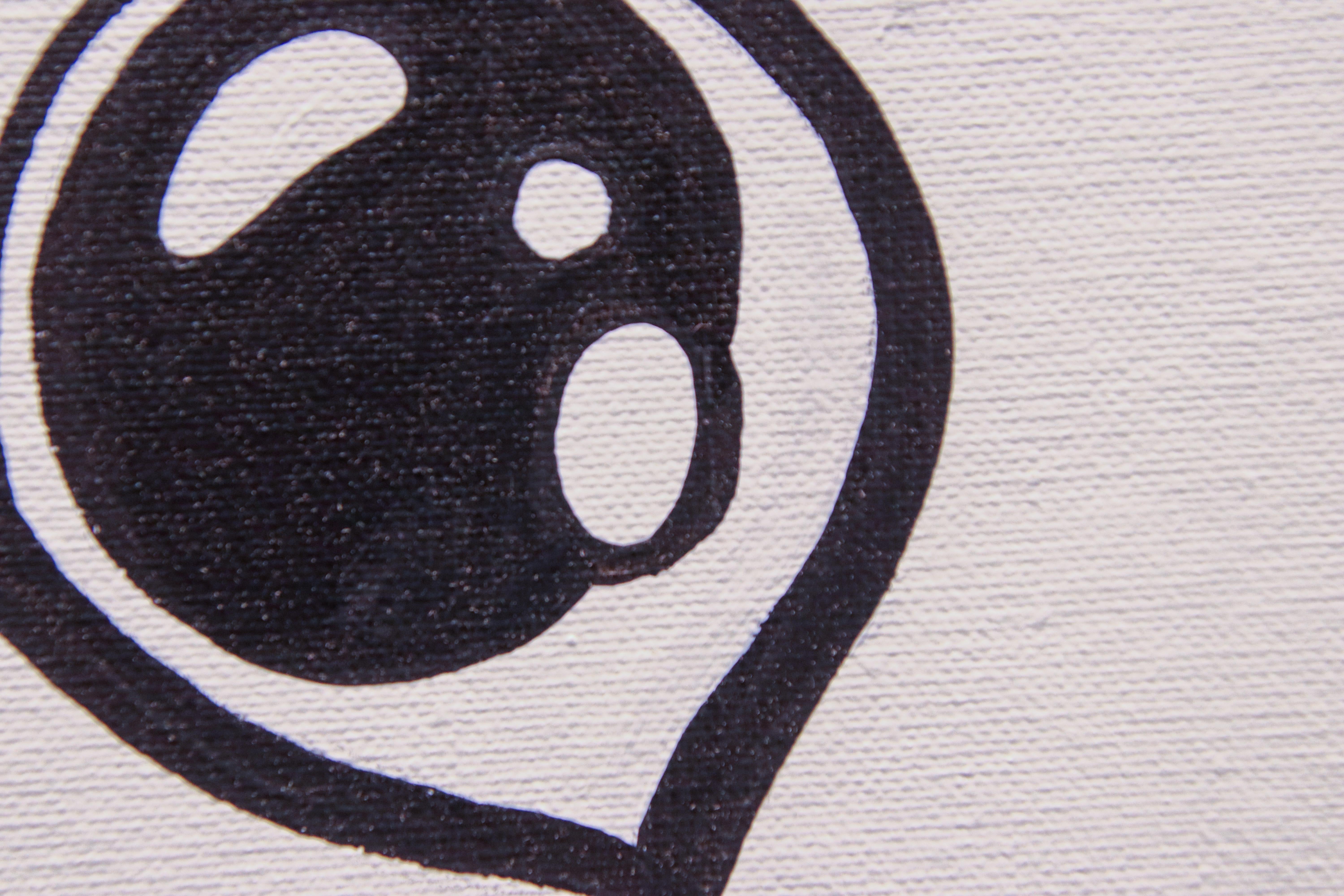 Lockdown Painting I - Acrilico contemporaneo del XXI secolo di Rineke Engwerda in vendita 2