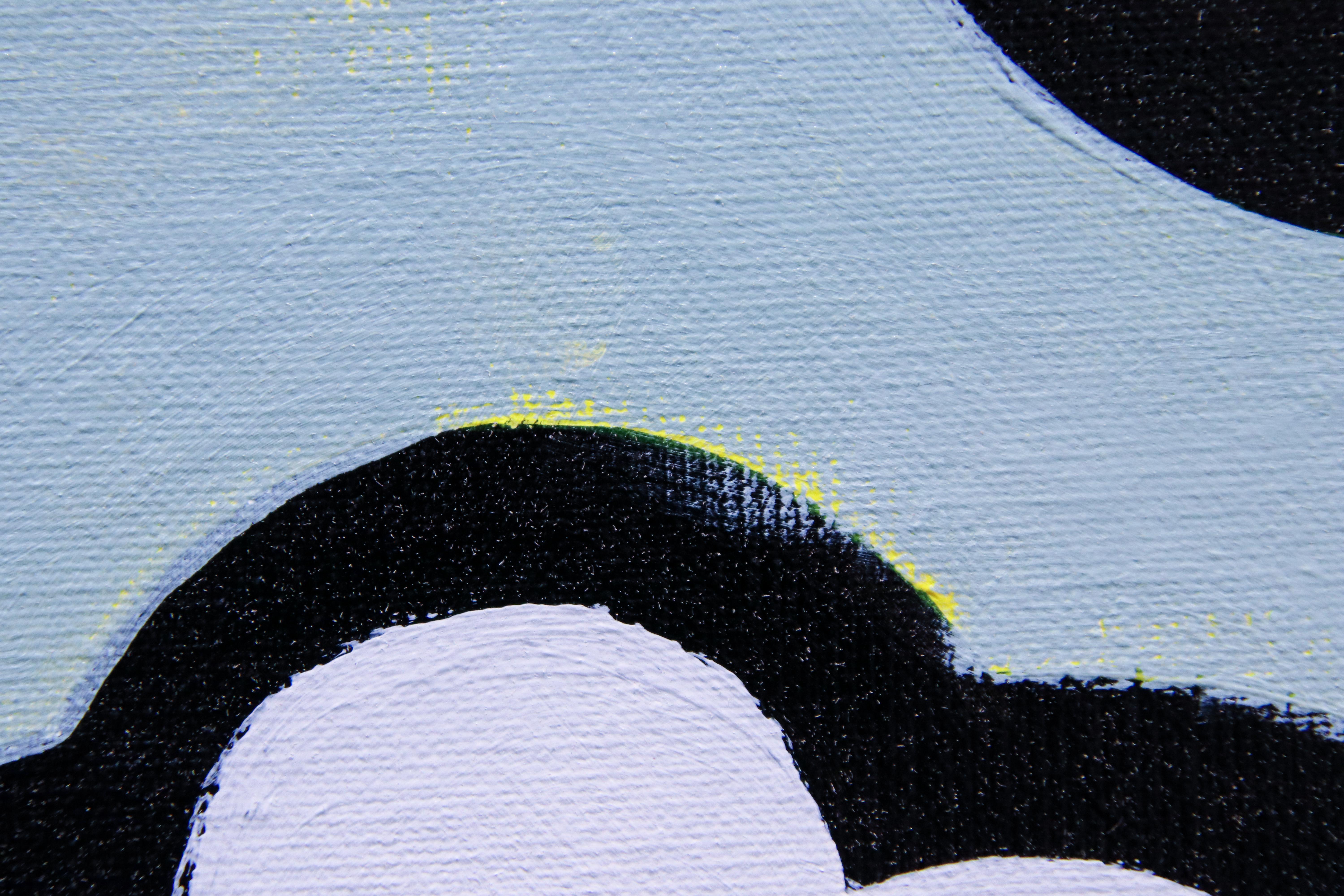 Lockdown Painting I - Acrilico contemporaneo del XXI secolo di Rineke Engwerda in vendita 3