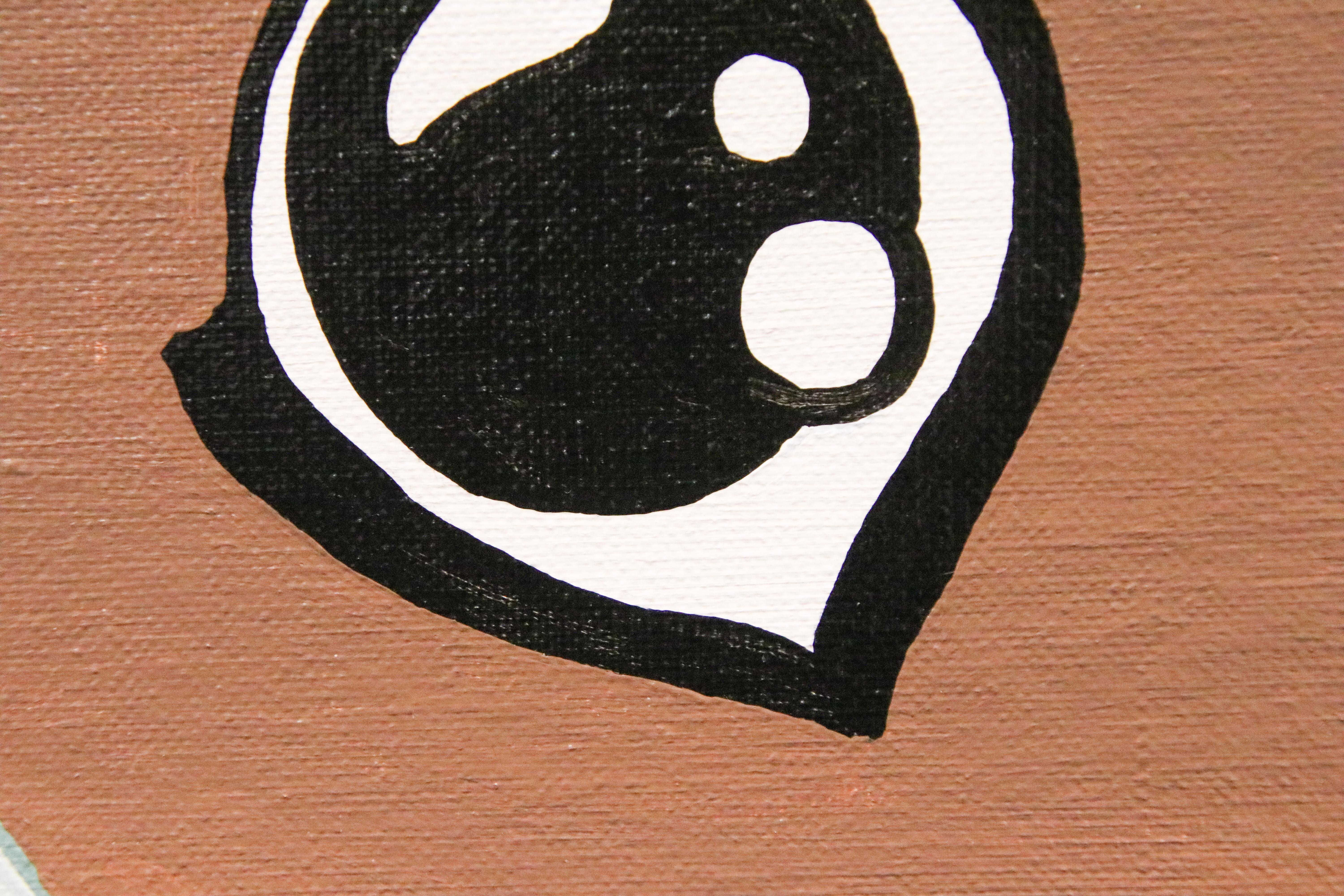 Pintura al óleo Lockdown III, Pintura al óleo contemporánea del siglo XXI por Rineke Engwerda en venta 1