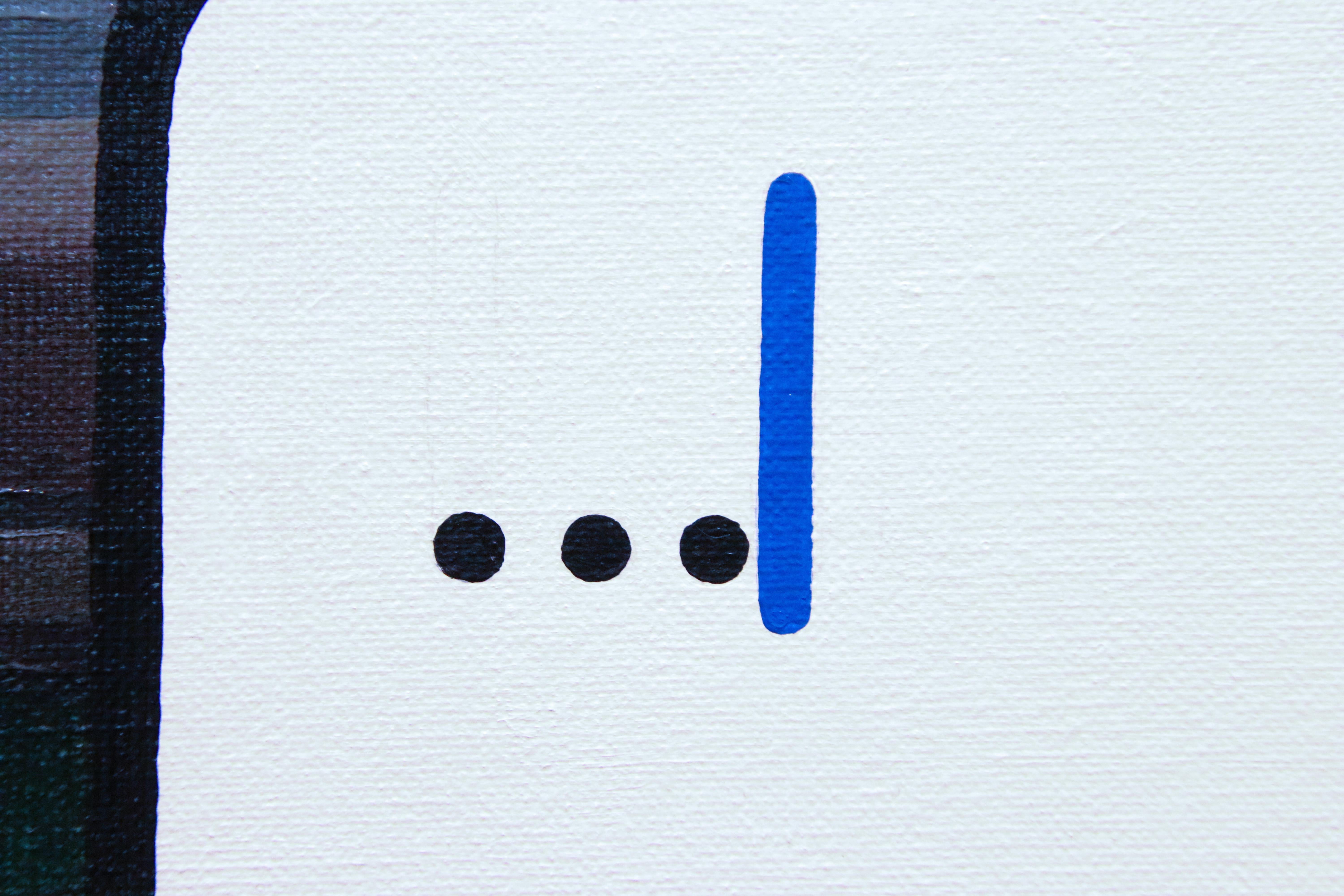 Pintura al óleo Lockdown III, Pintura al óleo contemporánea del siglo XXI por Rineke Engwerda en venta 2