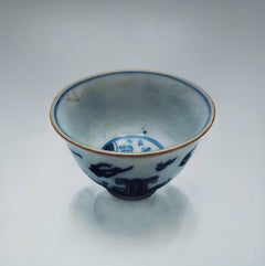 Bowl 1.1 - 21st Century Contemporary Hyper Realistic Oil Painting of a  Bowl