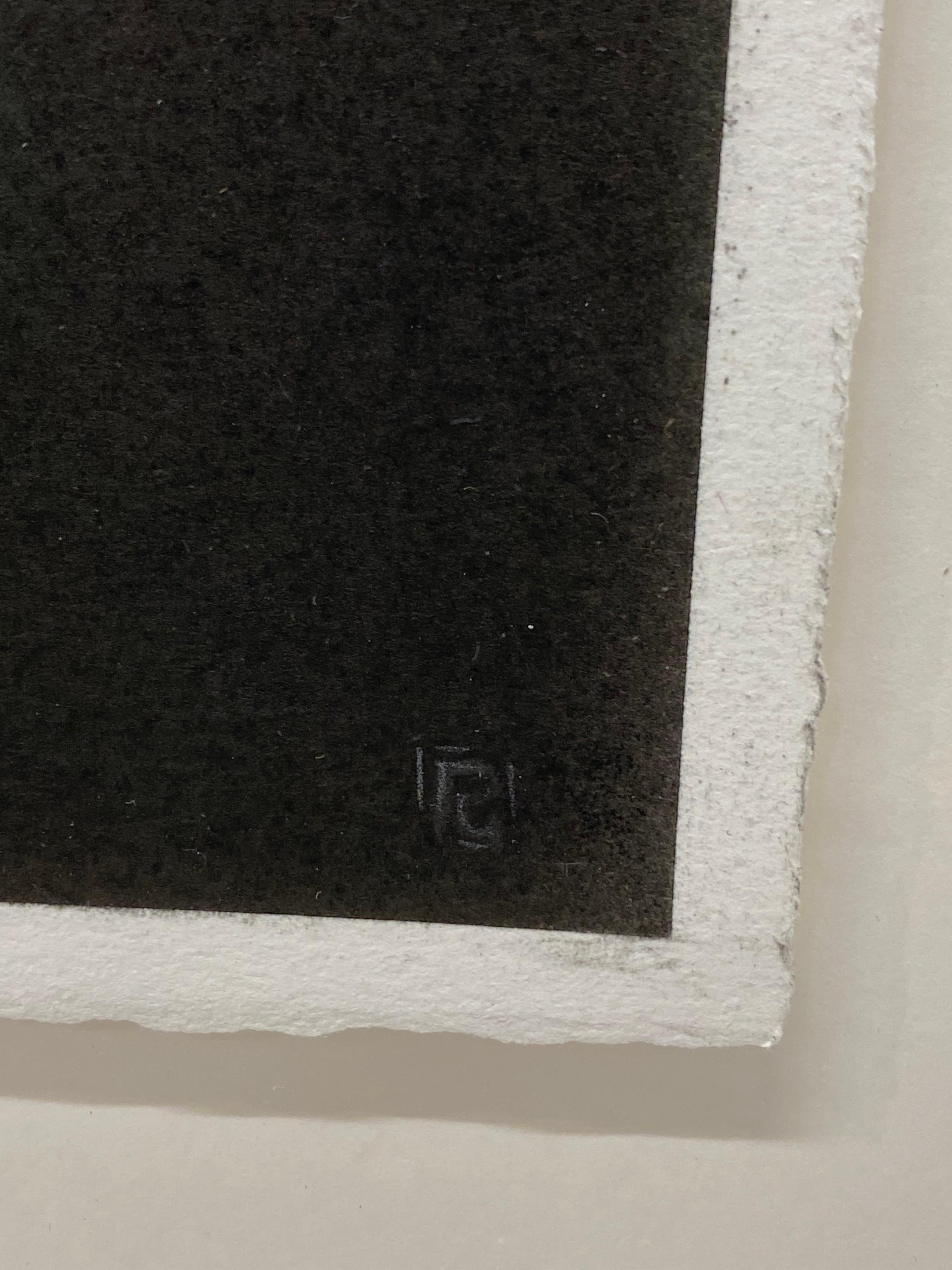 Canción para mí - Siglo XXI Dibujo contemporáneo a carboncillo de un búho en venta 7