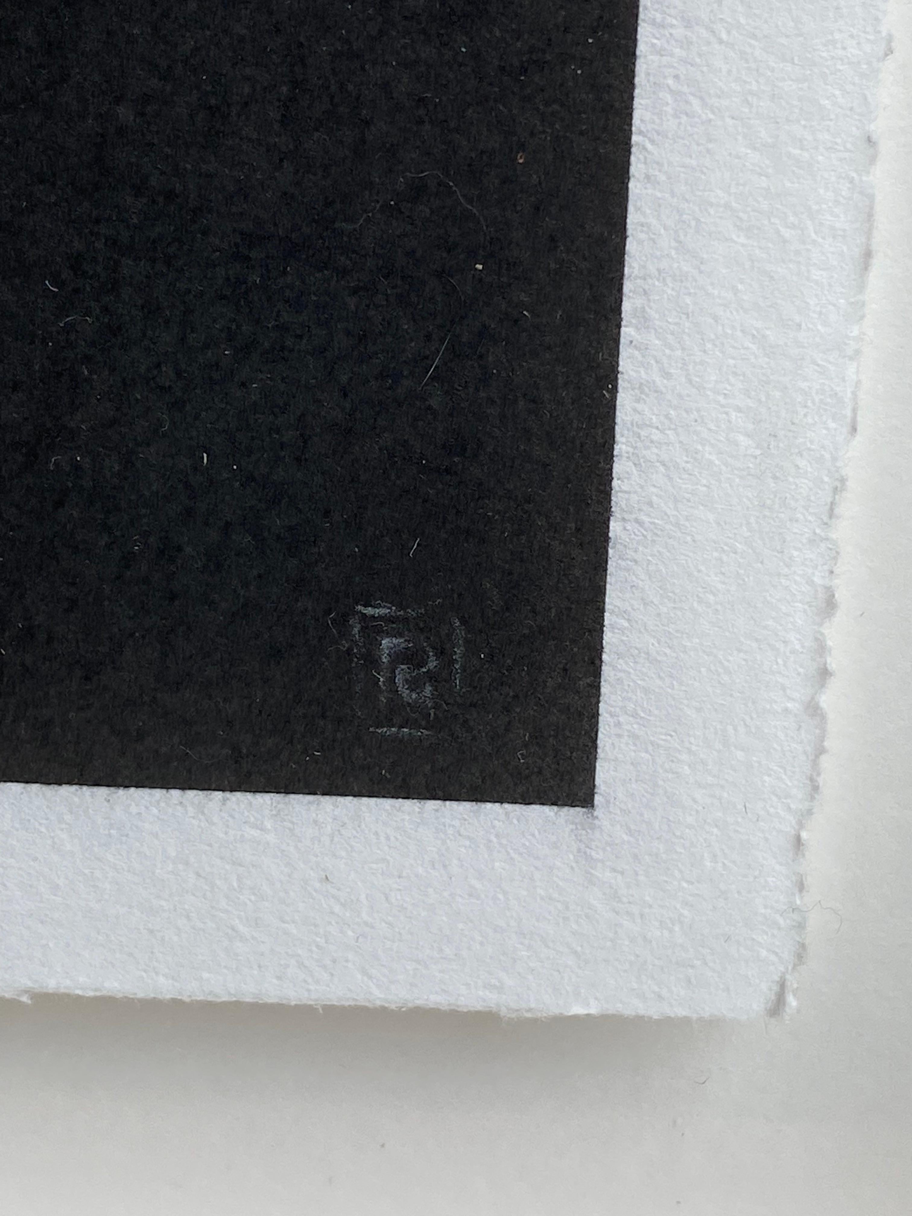 Tiny Glow - Dibujo contemporáneo a carboncillo del siglo XXI de un gato en venta 6