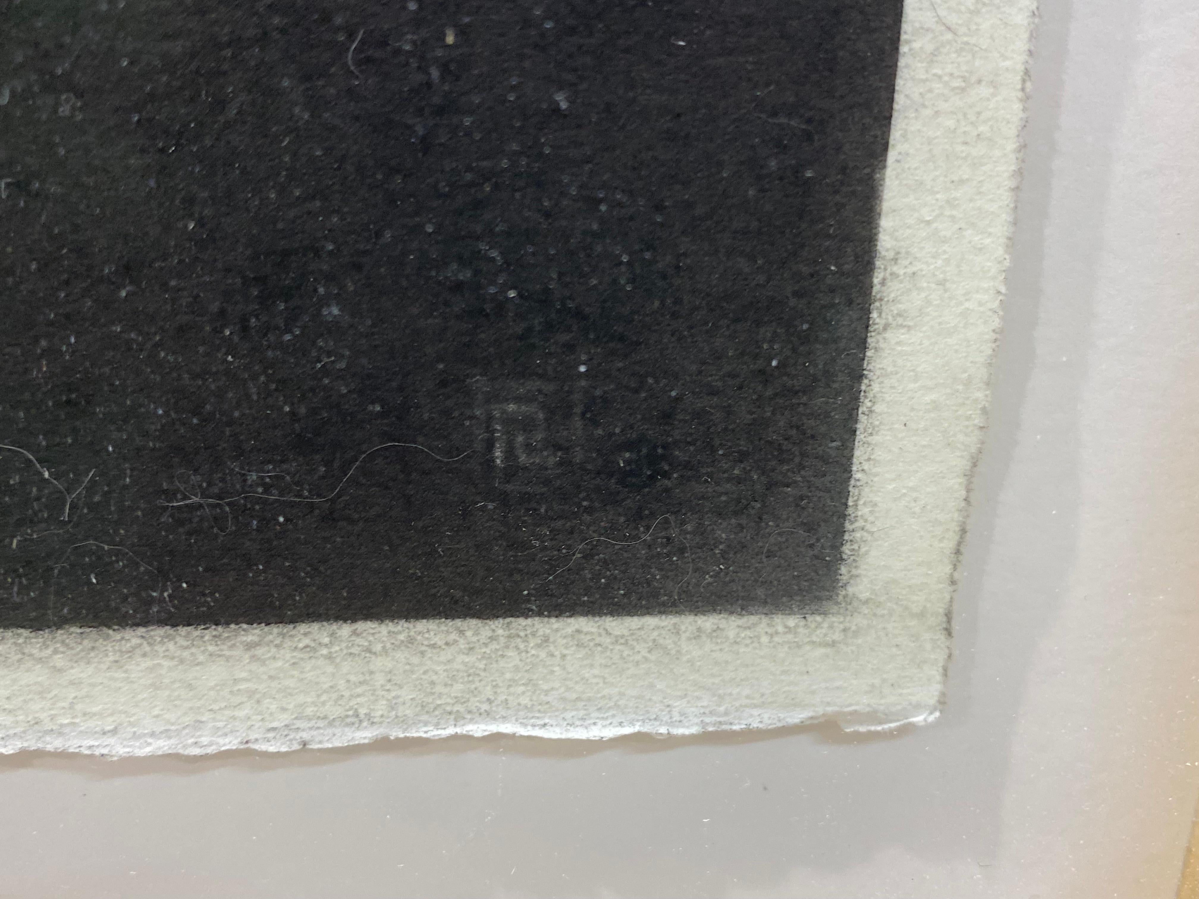 Solstizio d'Inverno - Dessin au fusain contemporain du 21e siècle d'une jeune fille en vente 6