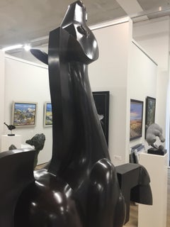 Prima Donna, escultura contemporánea de caballo en bronce del siglo XXI Frans van Straaten