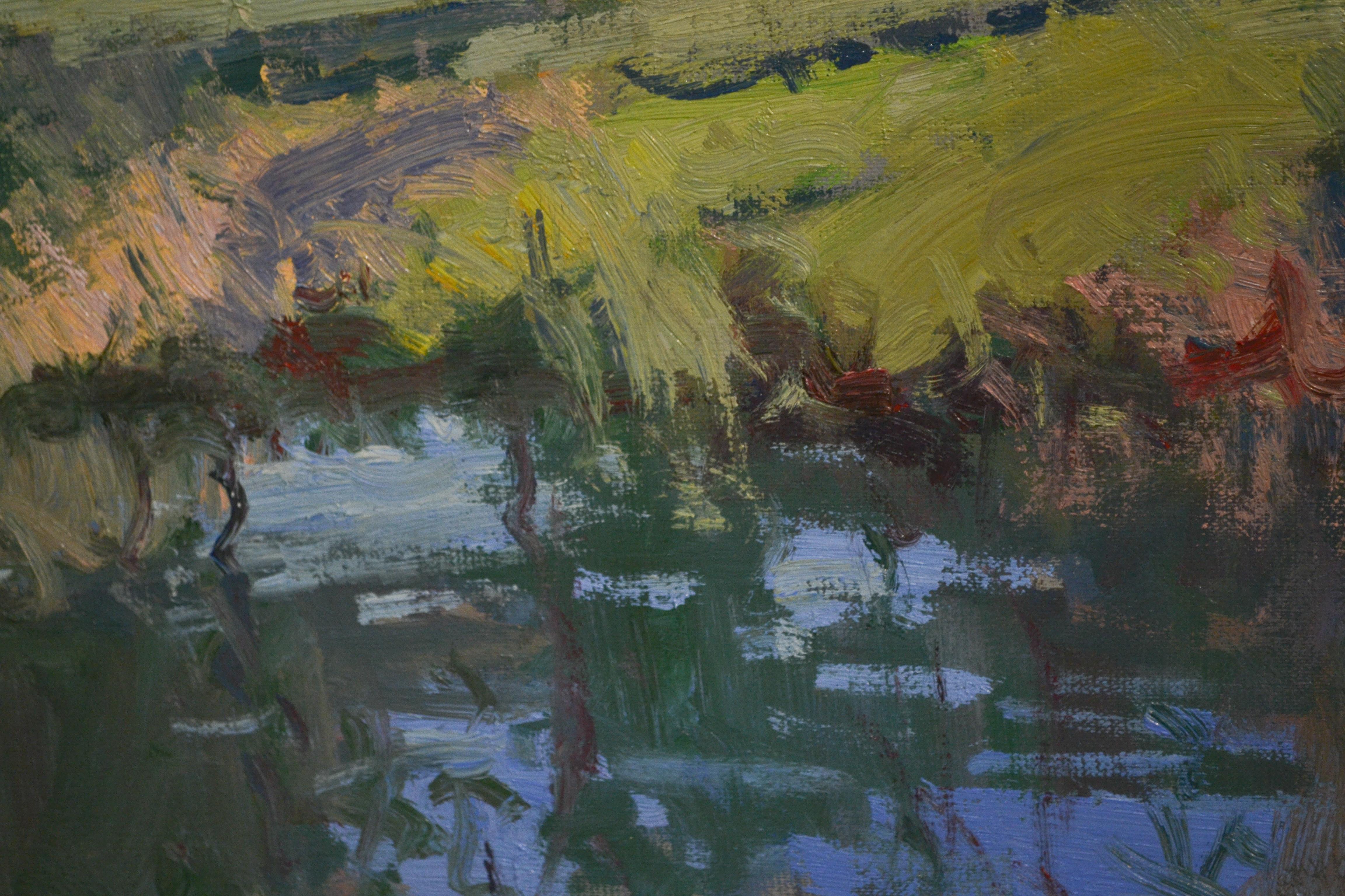 Haironville, Jos Salvaggio, peinture contemporaine du XXIe siècle - Contemporain Painting par José Salvaggio