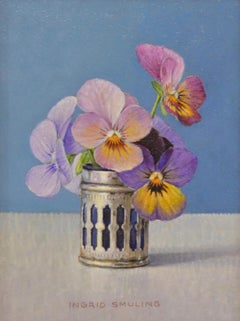 Small Violets, Ingrid Smuling, 21st Contemporary Painting