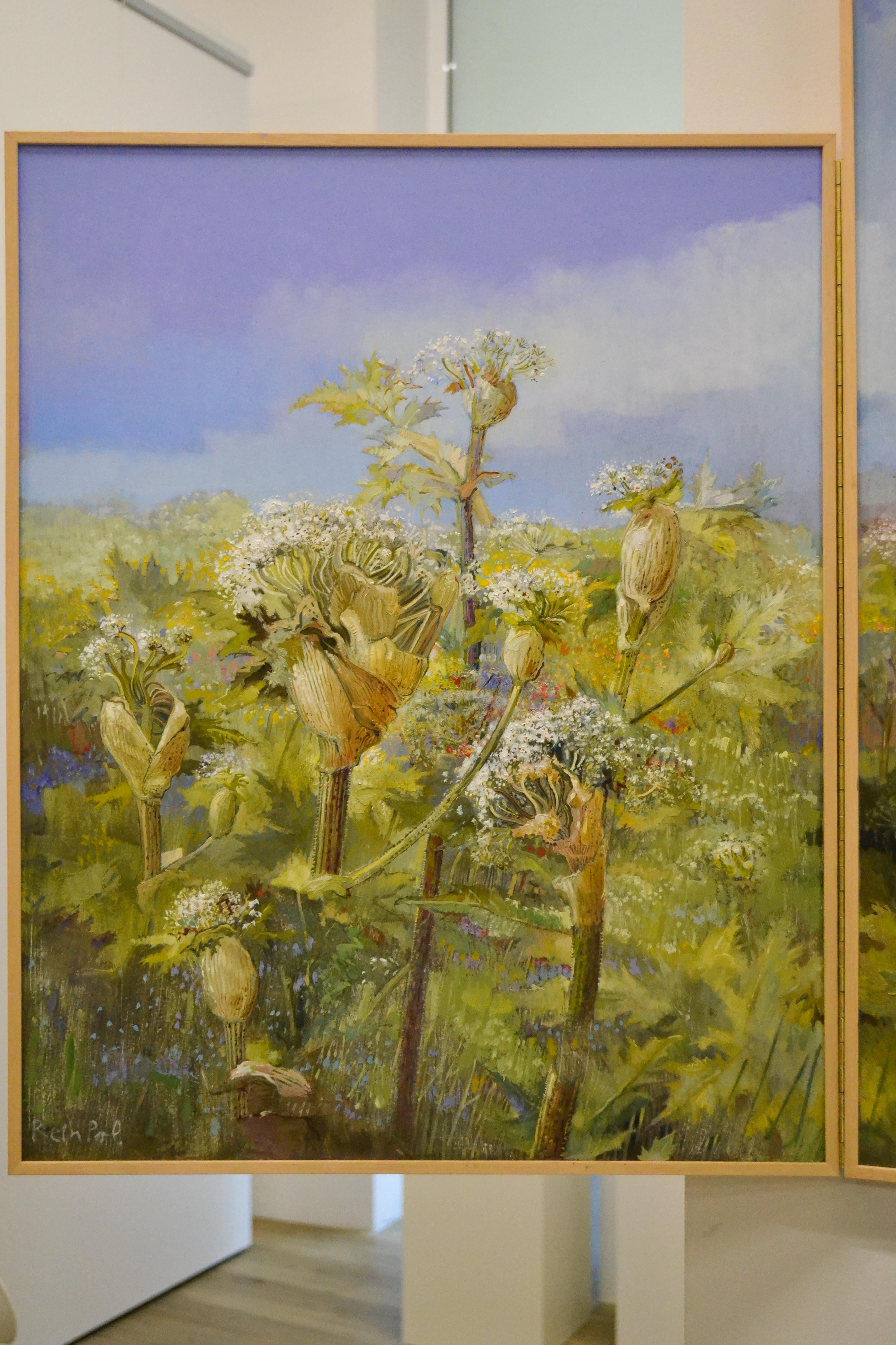 Overgrowth Three Seasons, Rein Pol, 21st Century Contemporary Painting 5