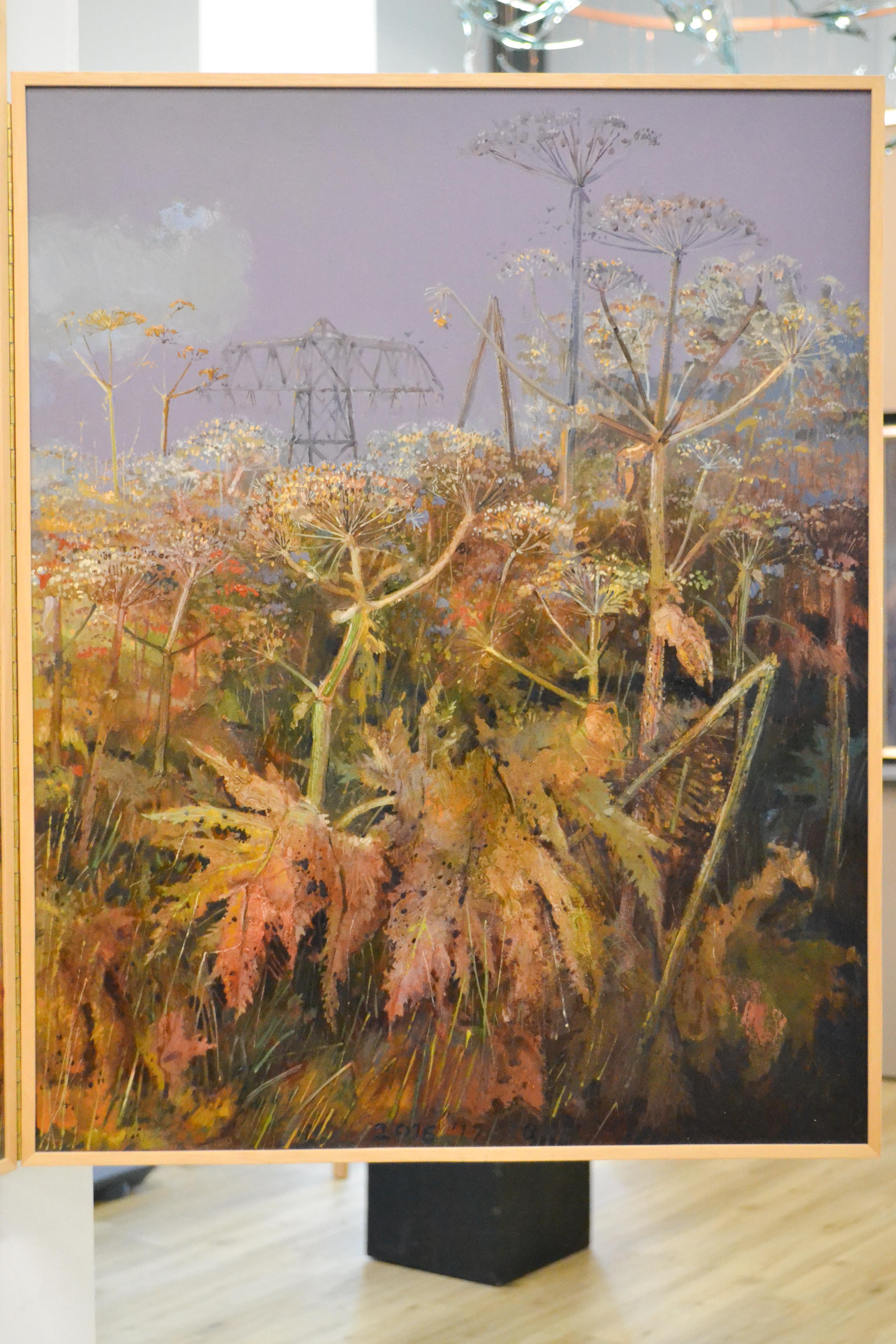 Overgrowth Three Seasons, Rein Pol, 21st Century Contemporary Painting 6