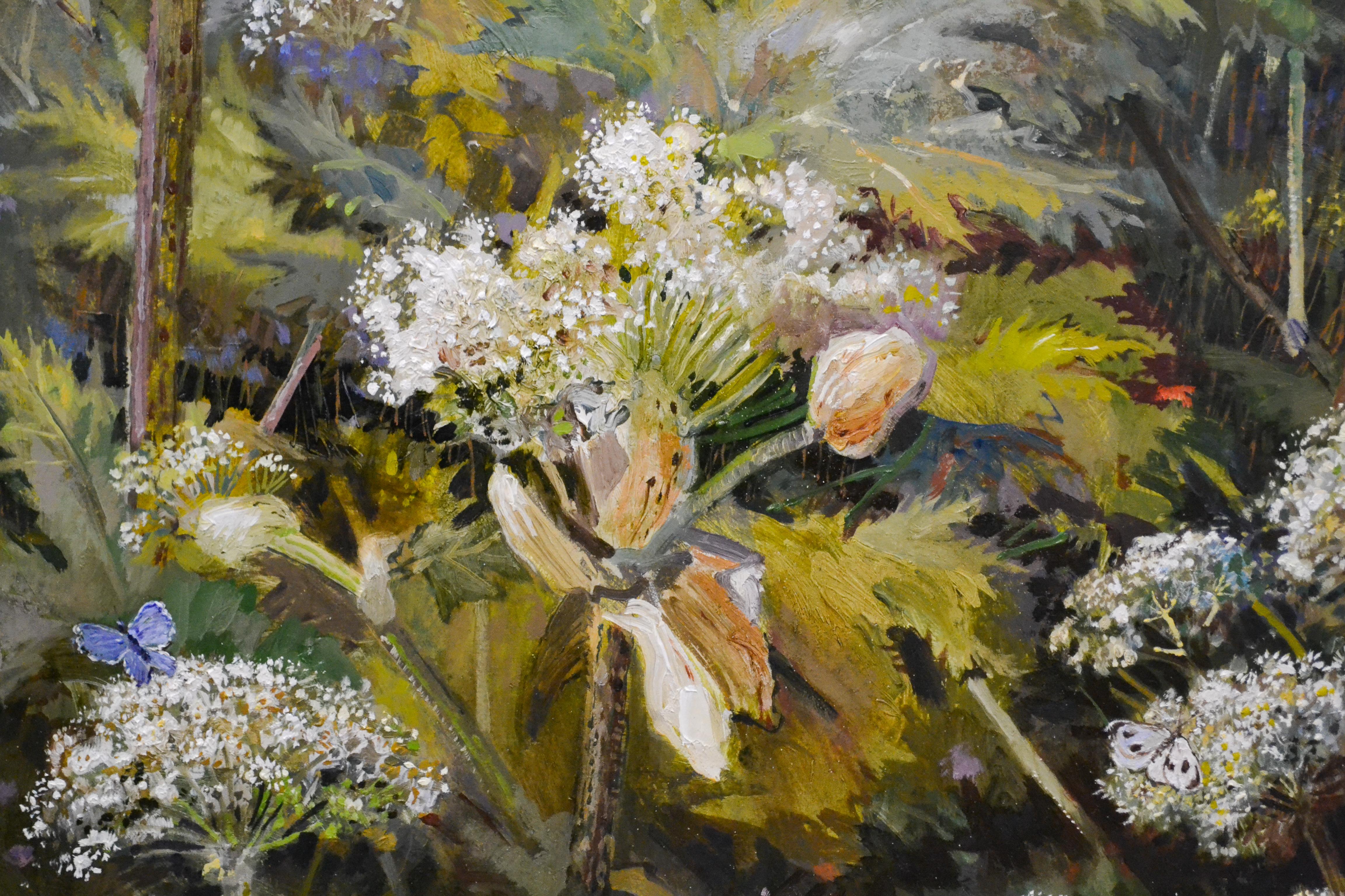 Overgrowth Three Seasons, Rein Pol, 21st Century Contemporary Painting 8