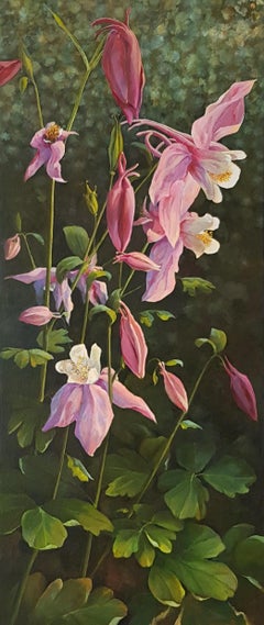 We Are Growing- Elvira Dik, 21st Century Contemporary Flower Oil Painting