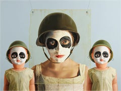 Panda Souls -  21st Century contemporary narrative oil painting