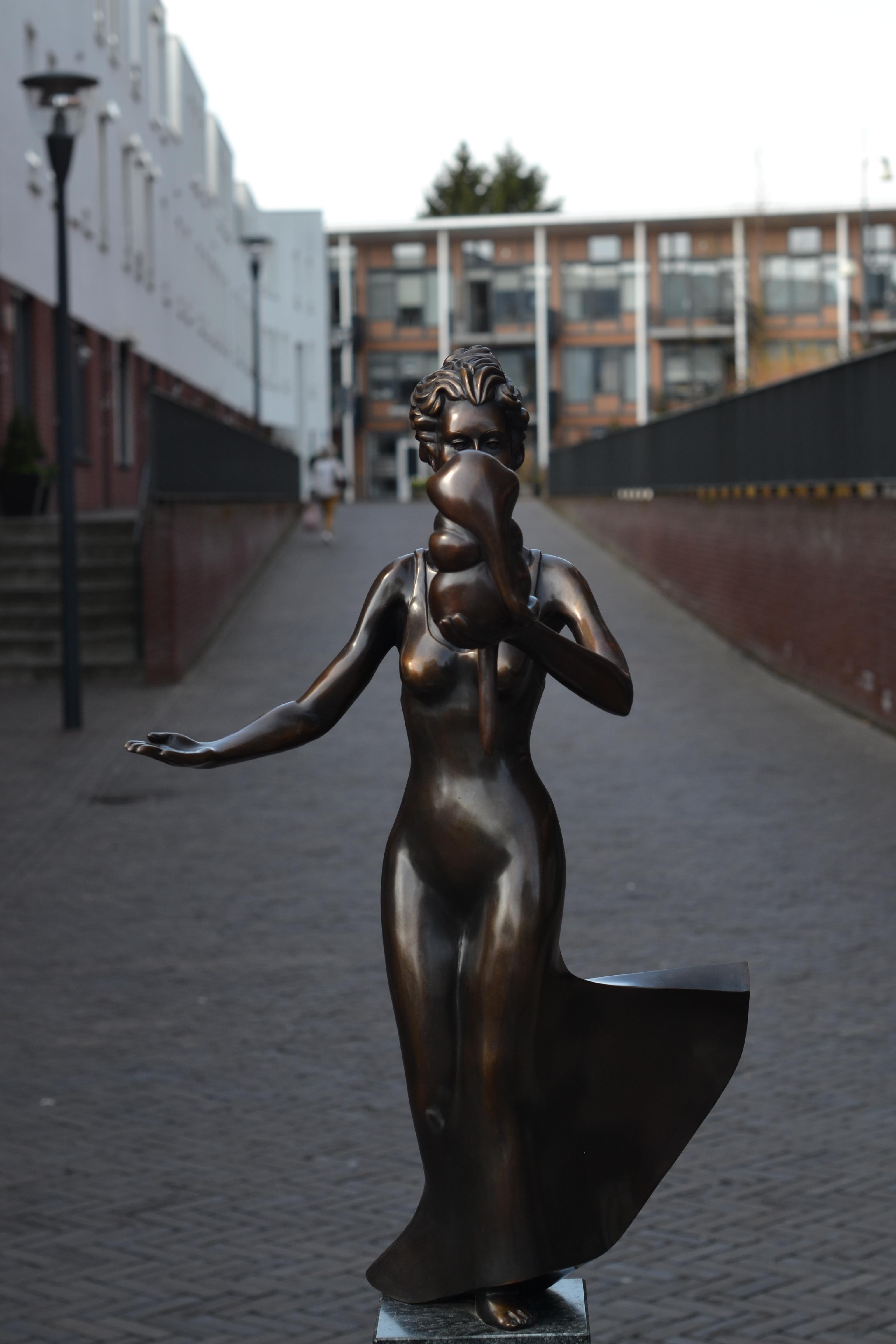 Reflectia - Frans van Straaten, 21st Century Contemporary Bronze Sculpture 1