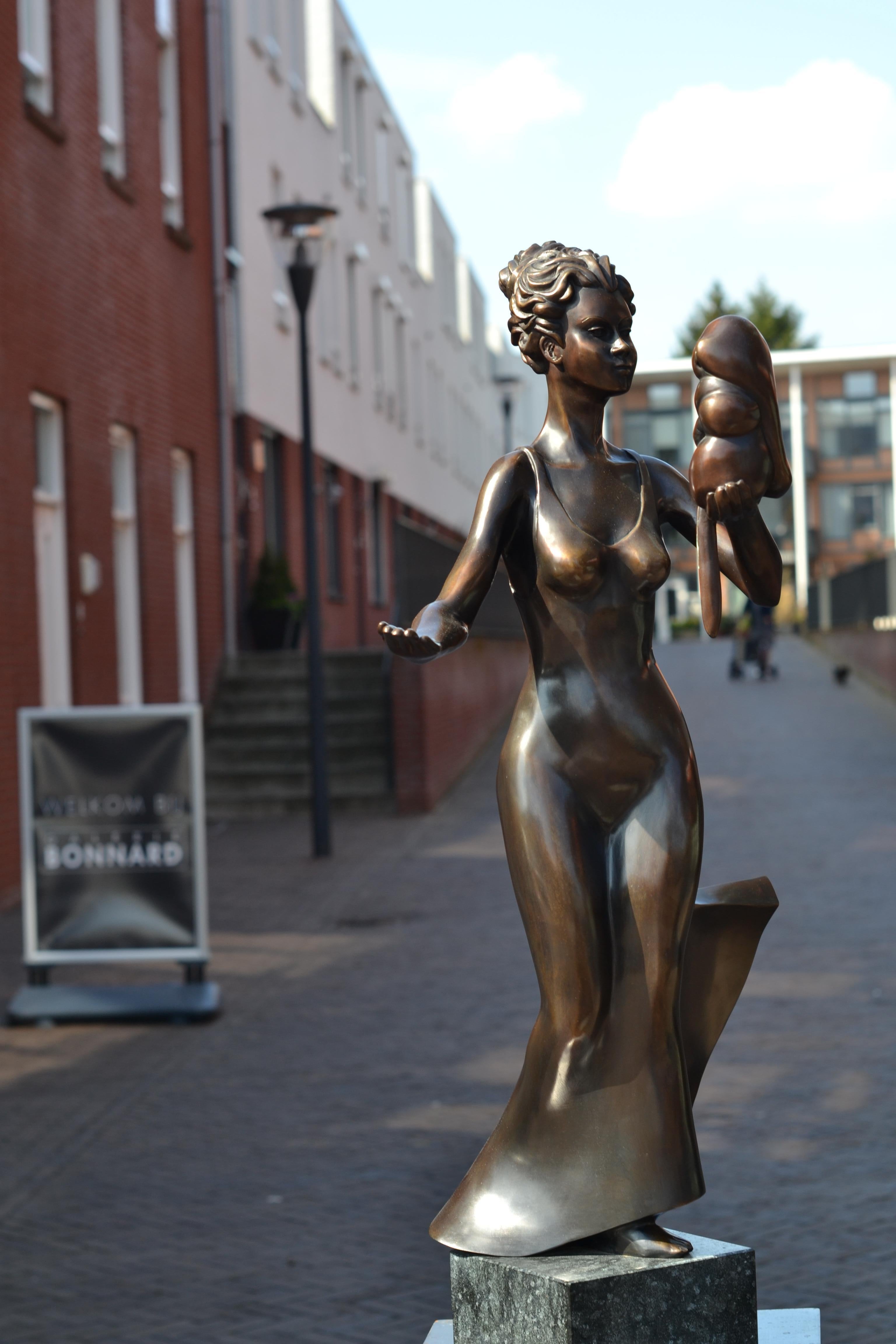Reflectia - Frans van Straaten, 21st Century Contemporary Bronze Sculpture 3
