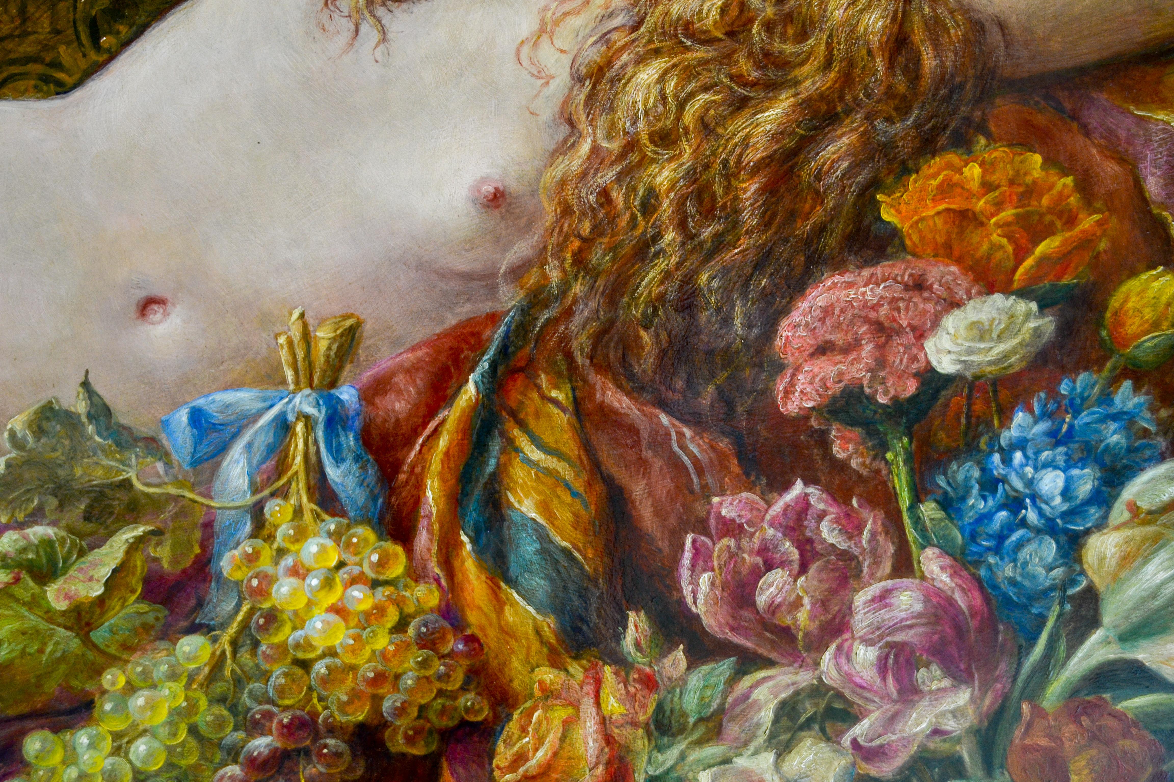S'éveiller dans l'opulence - Cornelis Le Mair, peinture à l'huile contemporaine du 21e siècle en vente 4