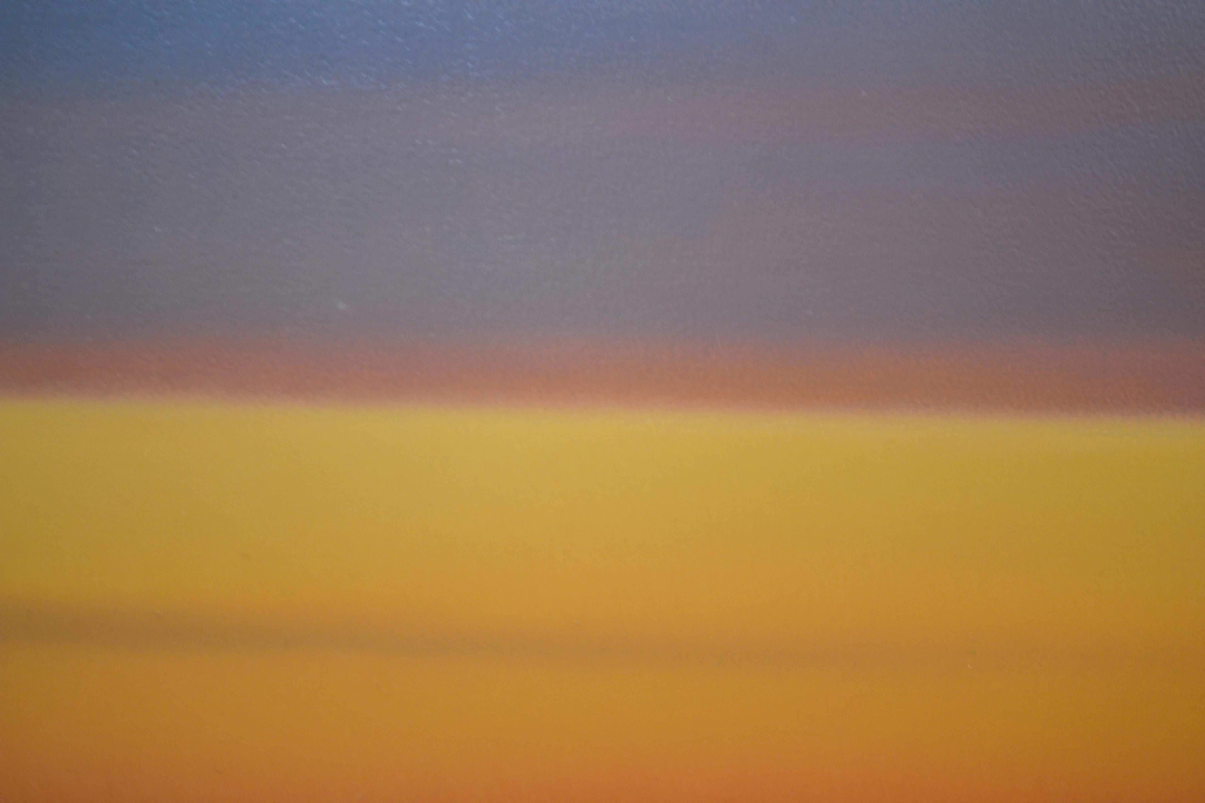 Sunset - Gerrit Wijngaarden, 21st Century Contemporary Dutch Oil Painting For Sale 1