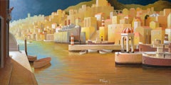 Entre le mur du Quay et l'autre côté - de l'artiste néerlandais Michiel Schrijver