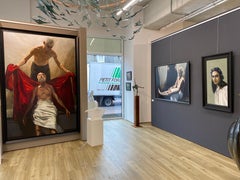 St. Martin - 21st Century Contemporary Oil Painting by Dutch Egbert Modderman