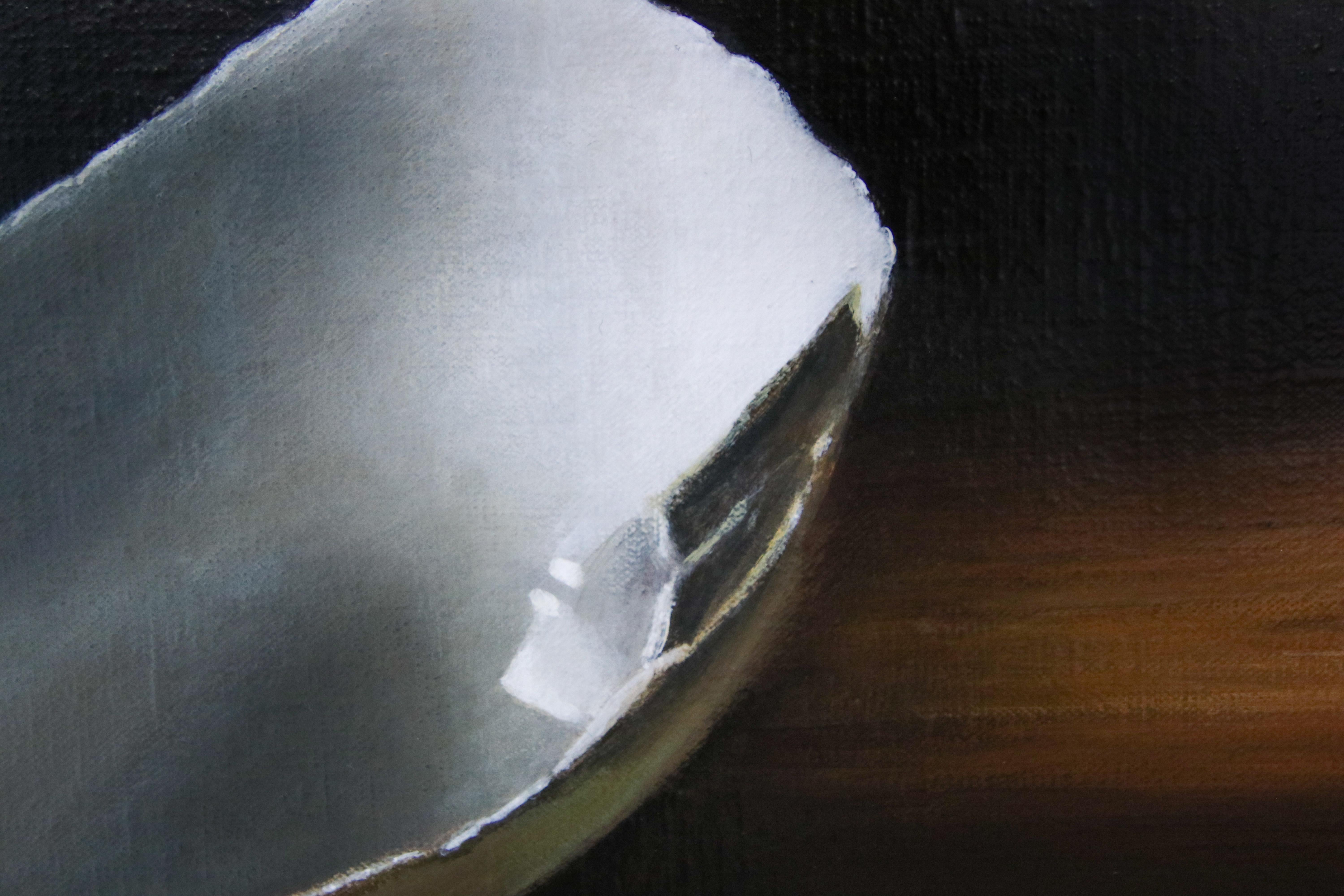 Eggshells - 21st Century Contemporary Acrylic Still-life by Heidi von Faber 3